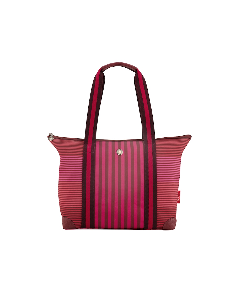 PIP Studio Tilda Tragetasche Mittel Streifen Pink 47x17x37cm