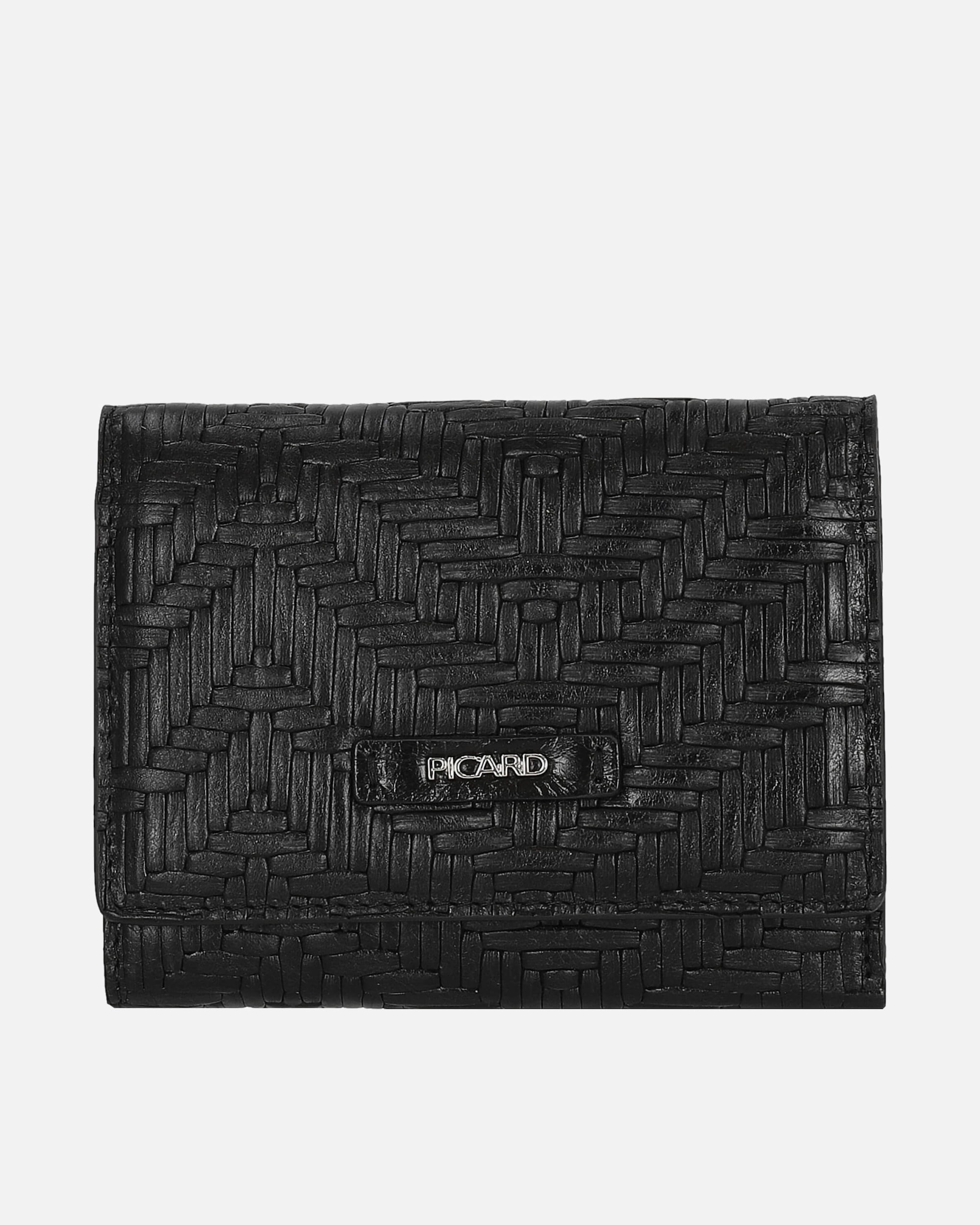 Portemonnaie für Weiblich Picard Sunshine 1 - Geldbörse 12cc 12.5 cm (black) schwarz