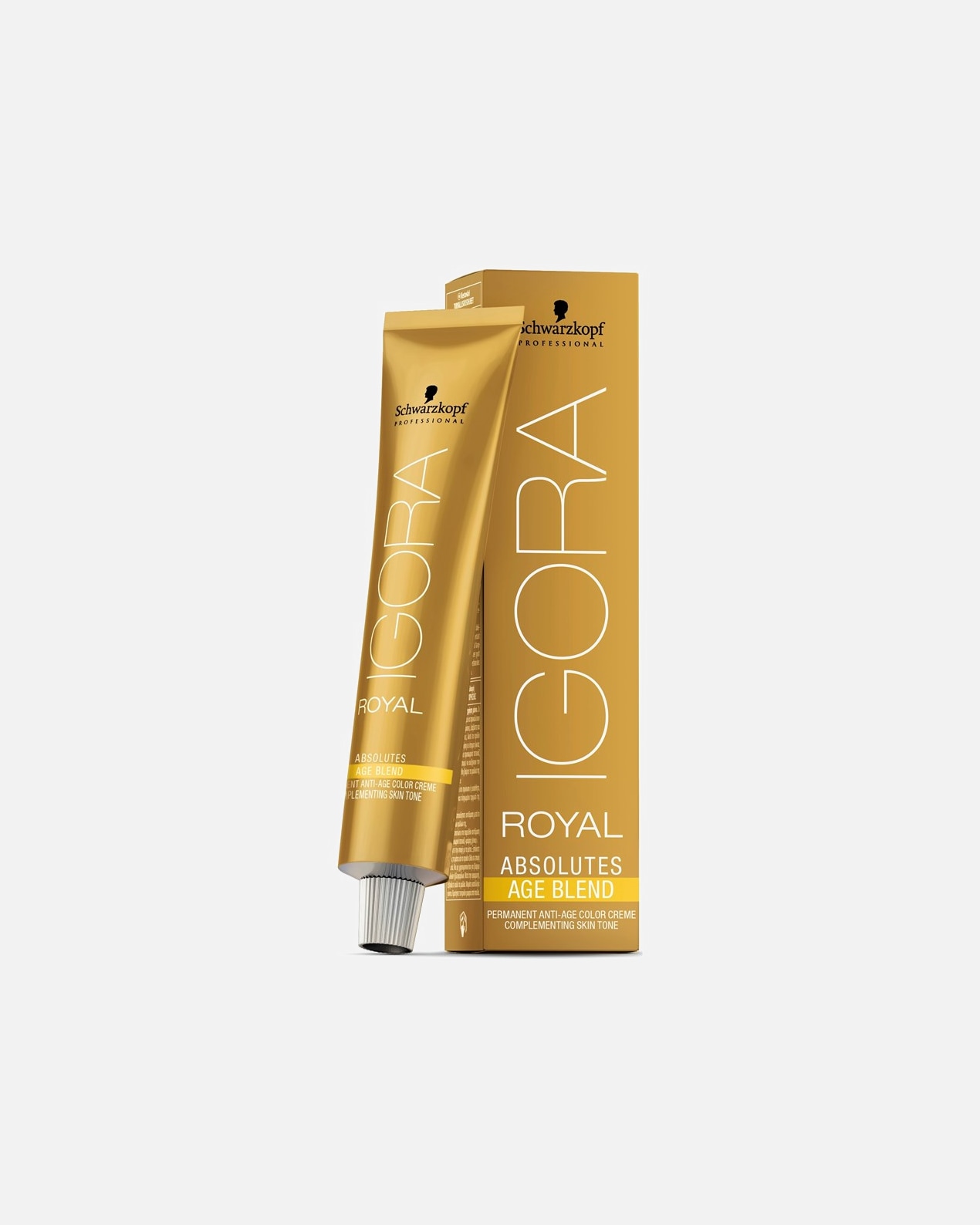 Haartönung für Unisex Schwarzkopf Professional Absolutes Permanent Anti-Age Color Creme 7-10 Mittelblond Cendré Natur