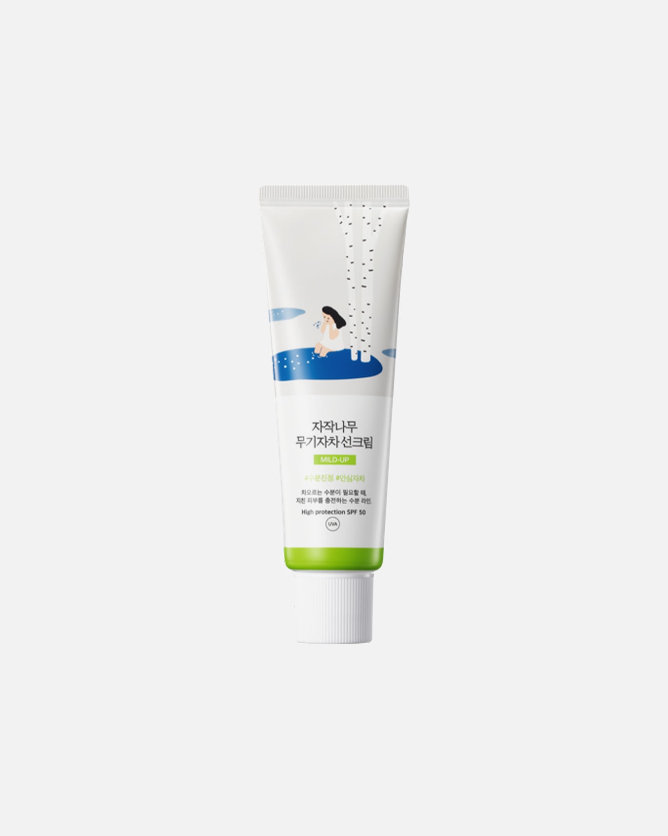 Sonnencreme Gesicht für Unisex Round Lab Birch Juice Mild Up Sunscreen SPF 50 50 ml