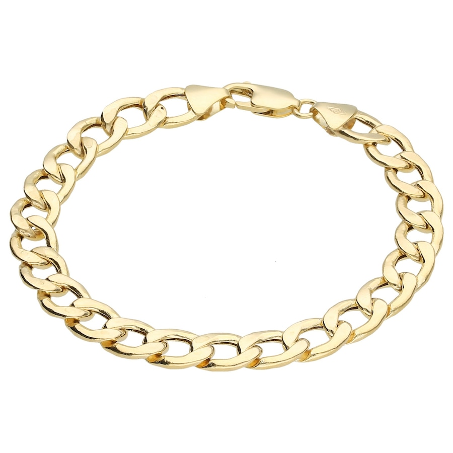 Luigi Merano Armband glanz, Gold 333 21 cm Damen