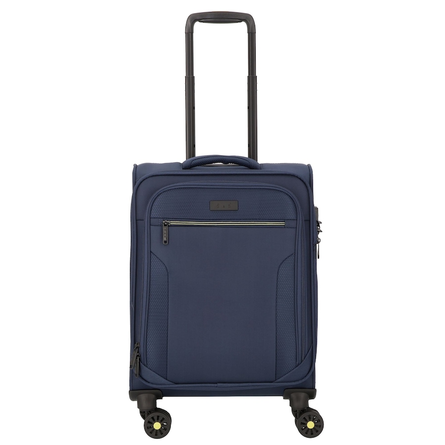 d & n Travel Line 9704 - 4-Rollen-Kabinentrolley S 55 cm (dark red) dark blue Violett Herren
