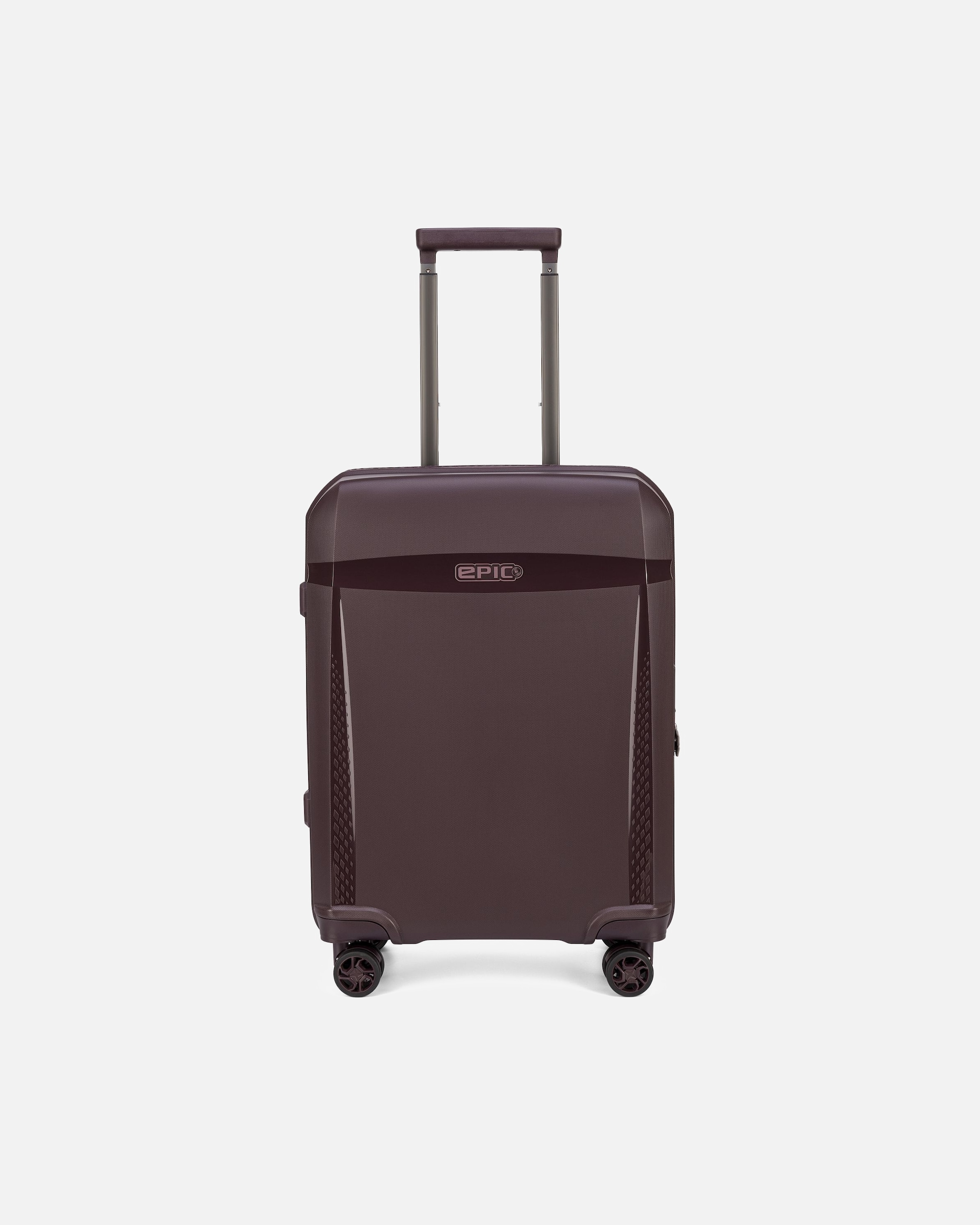 Handgepäckkoffer für Männlich Epic Zeleste 4 Rollen Kabinentrolley 55 cm decadentwine