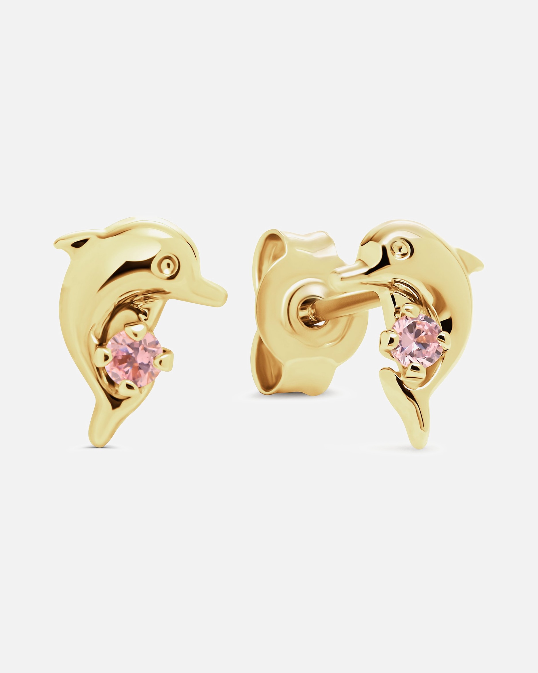 Ohrringe für Weiblich FAVS Little Friends Ohrstecker 375er Gelbgold One Size