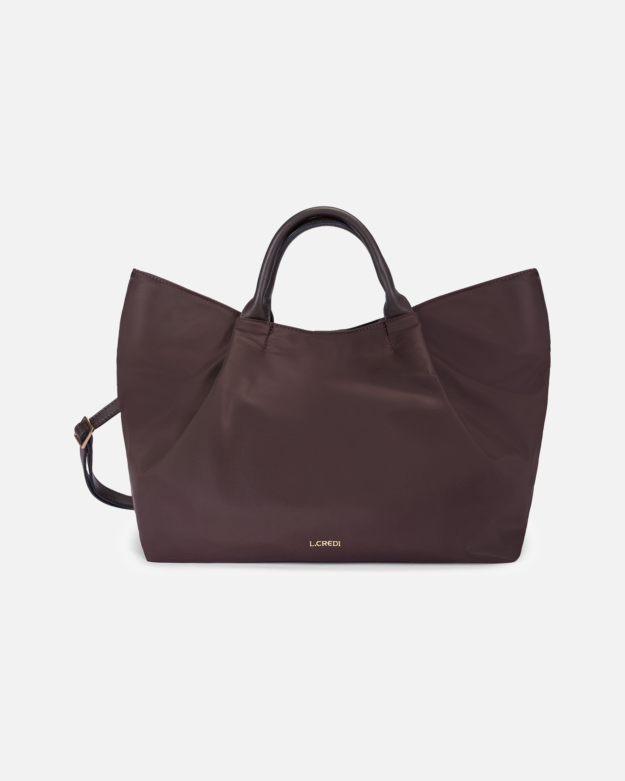 Tasche für Weiblich L.CREDI Shaindel Henkeltasche chocolate