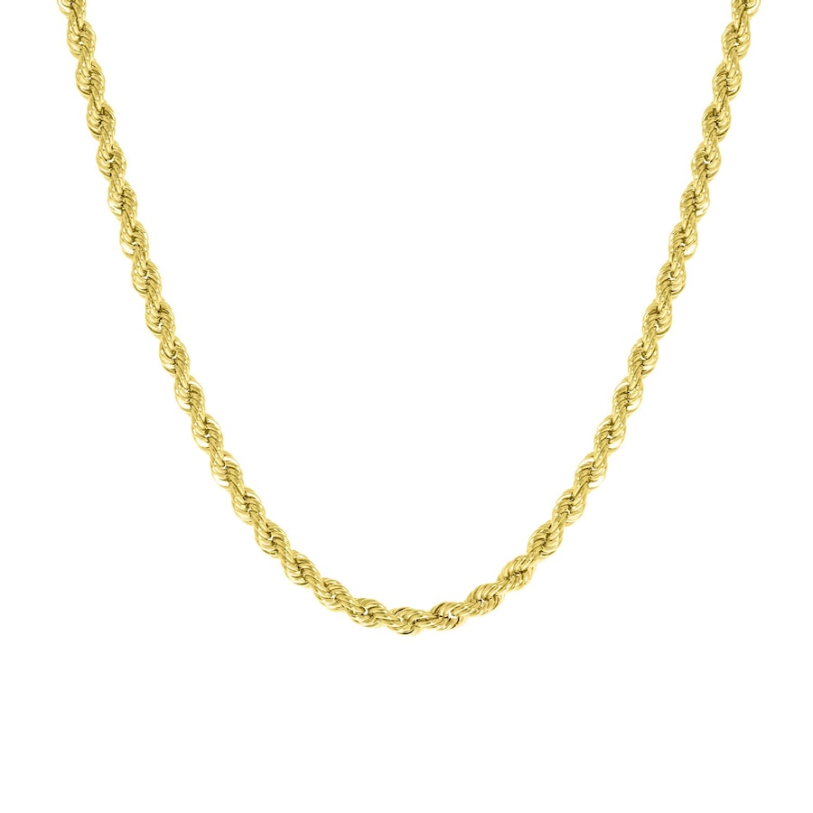 Lucardi Halskette 585 Gold - goldfarbig 45.0mm Damen