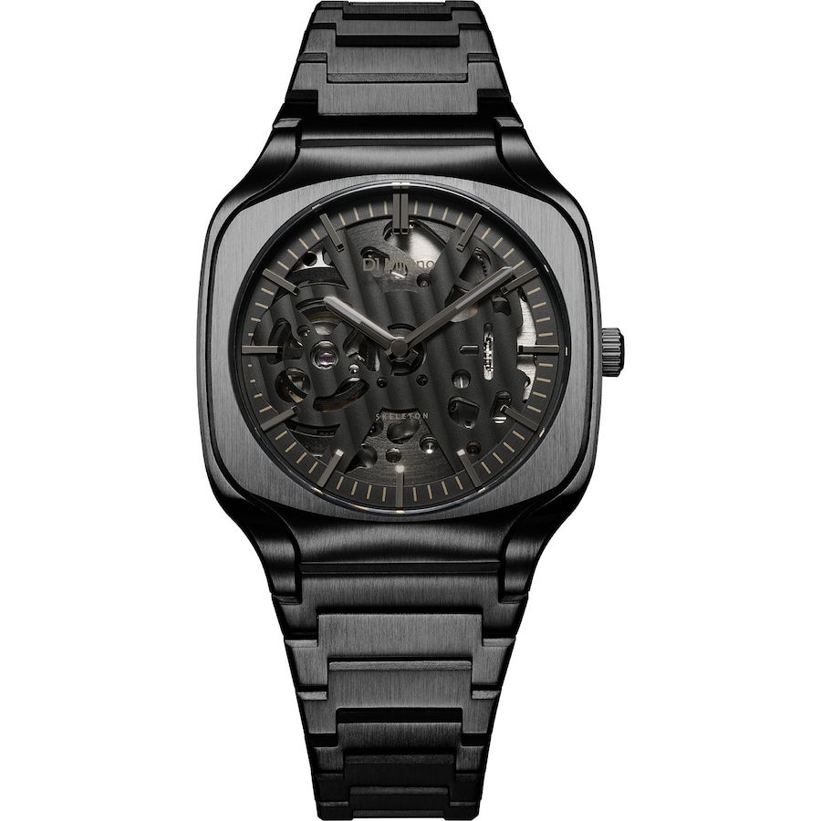 D1 Milano Herrenuhr Edelstahl One Size Herren