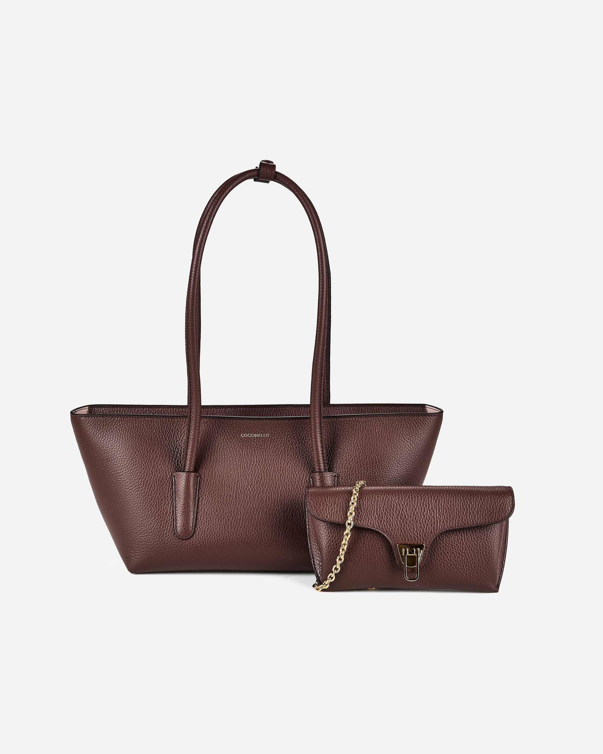 Tasche für Weiblich Coccinelle Beat Schultertasche berry