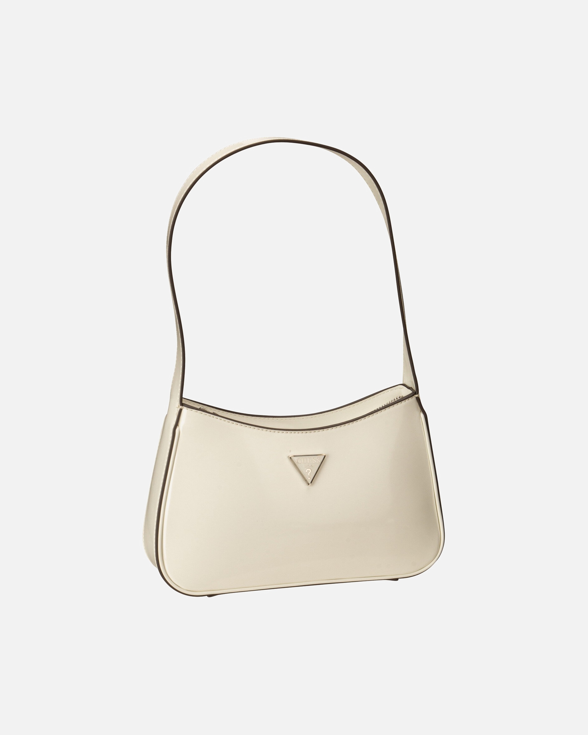 Handtasche für Weiblich Guess Handtasche Arnela Top Zip SHB White