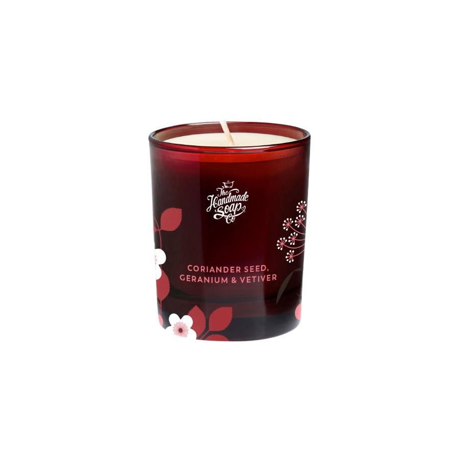 The Handmade Soap Coriander Seed, Geranium & Vetiver Soy Candle Mini 70 g