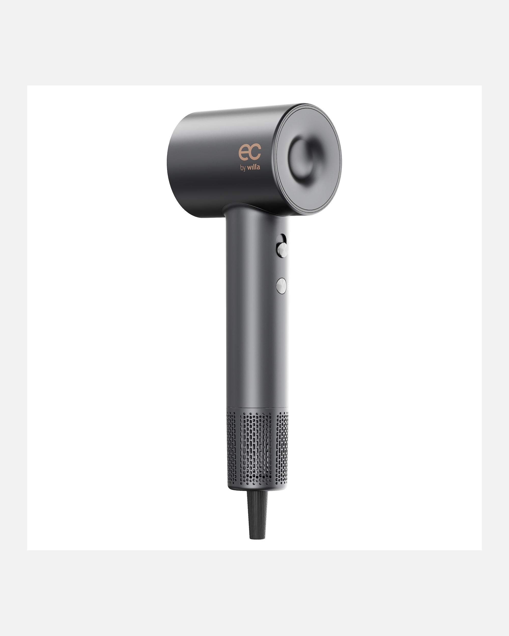 Haartrockner für Unisex EC by Wilfa Default Brand Line Drift Haartrockner mit digitalem BLDC-Motor, magnetischen Aufsätzen, Ionen-Technologie, Diffusor und Stylingdüse 7044876060051