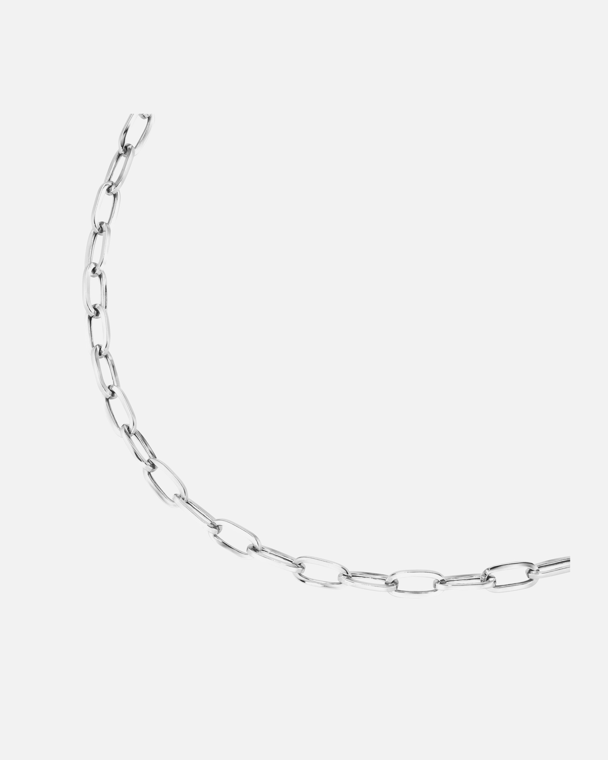 Halskette für Weiblich Smart Jewel Kette Glieder oval, Silber 925 Silber