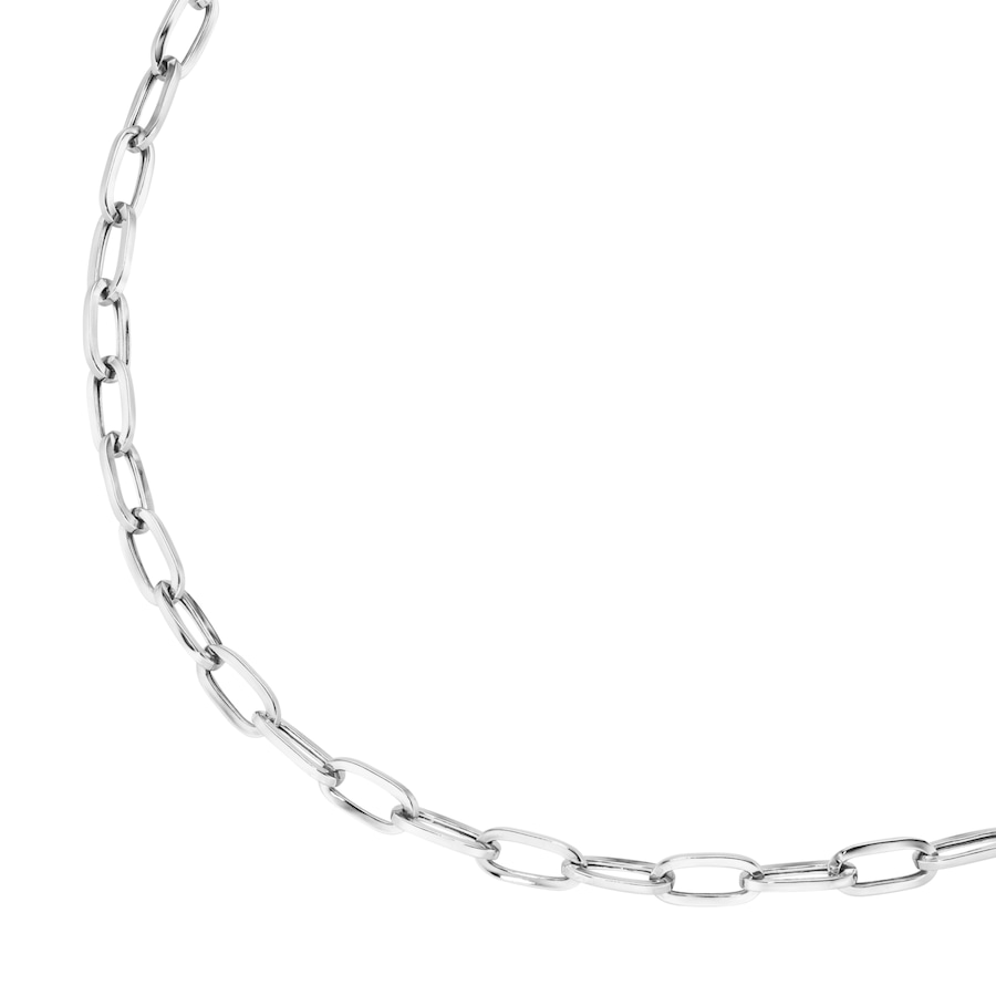 Smart Jewel Kette Glieder oval, Silber 925 Damen