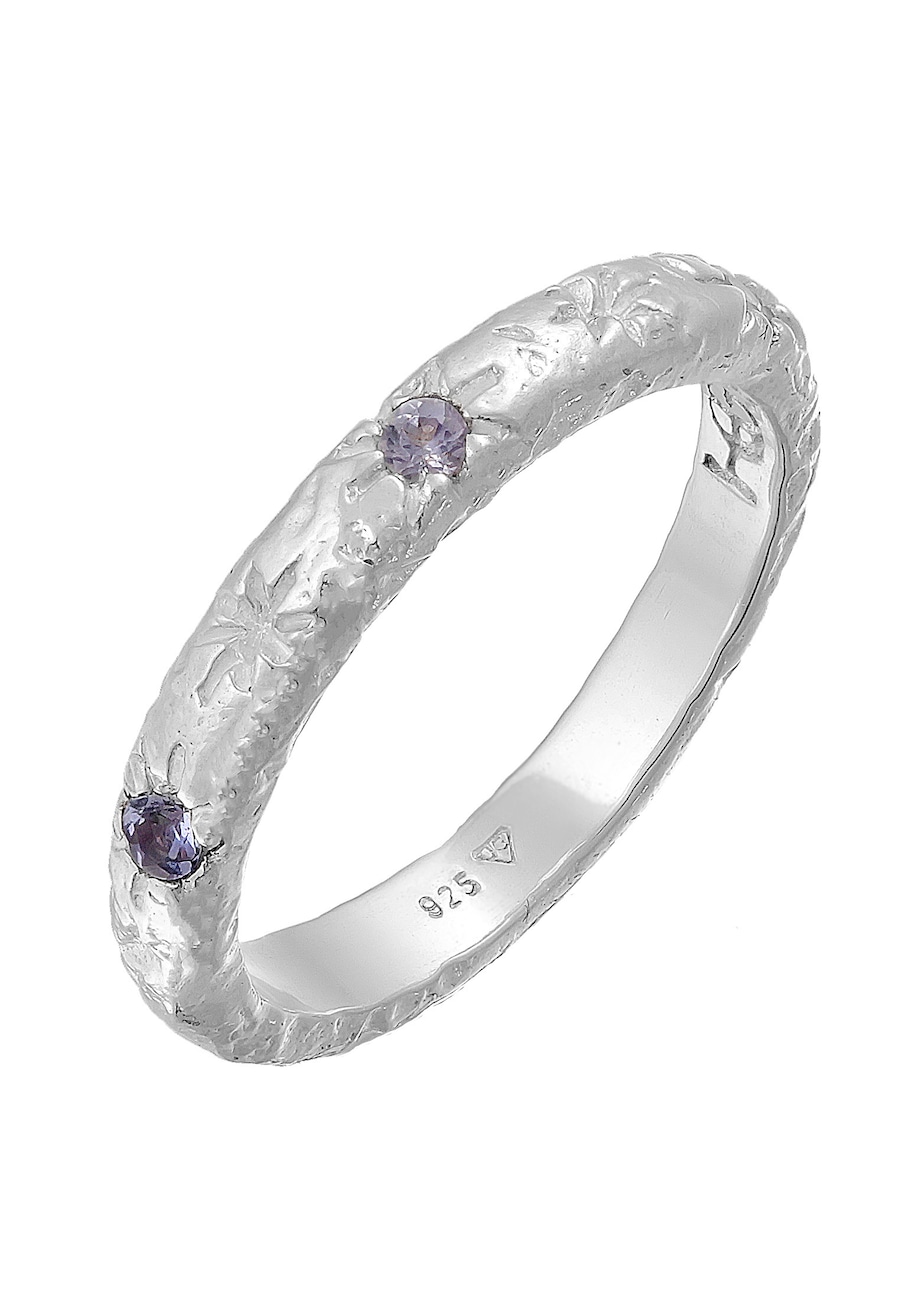 Haze & Glory Bandring Stern Tansanite - Starlover 925 Silber 56 Damen