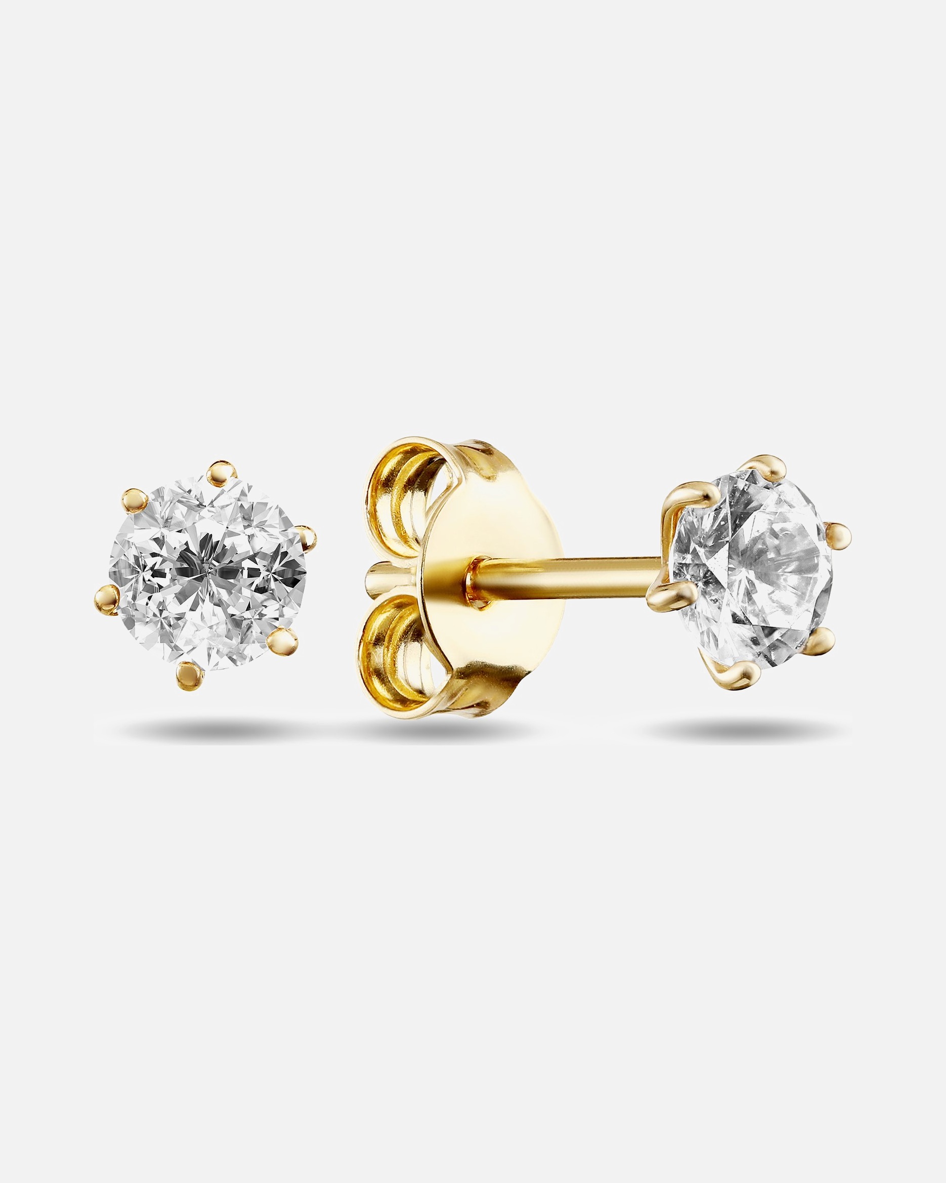 Ohrringe für Weiblich FAVS Ohrstecker 375er Gelbgold One Size