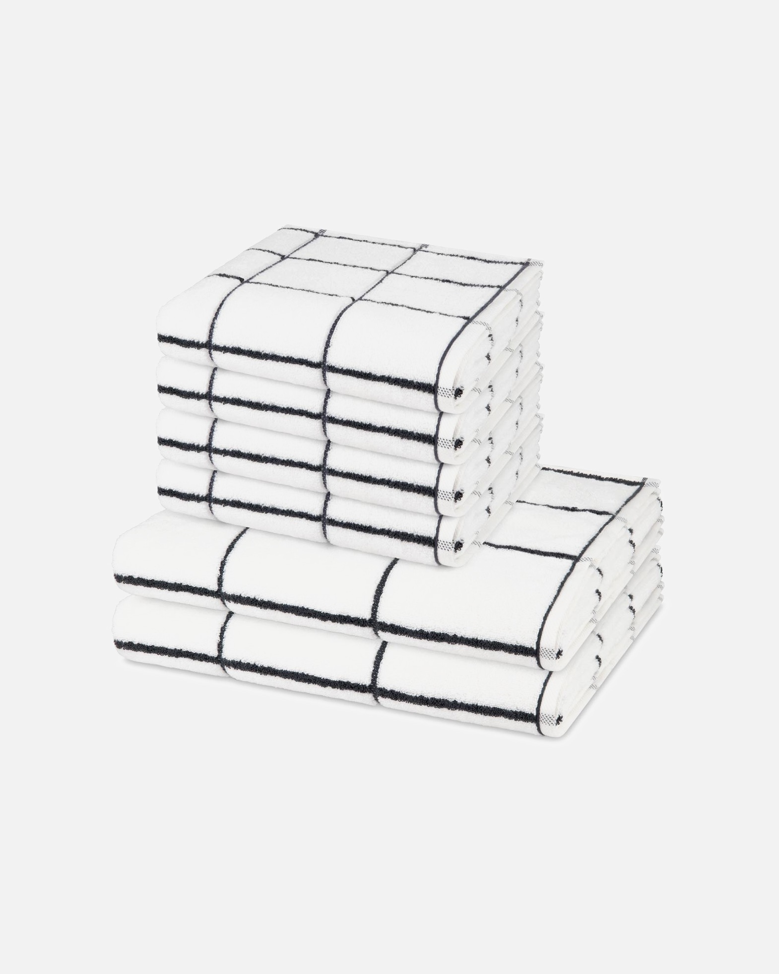 Handtuch für Unisex ROSS Handtuch-Set Sensual Skin (6-teilig) Weiß