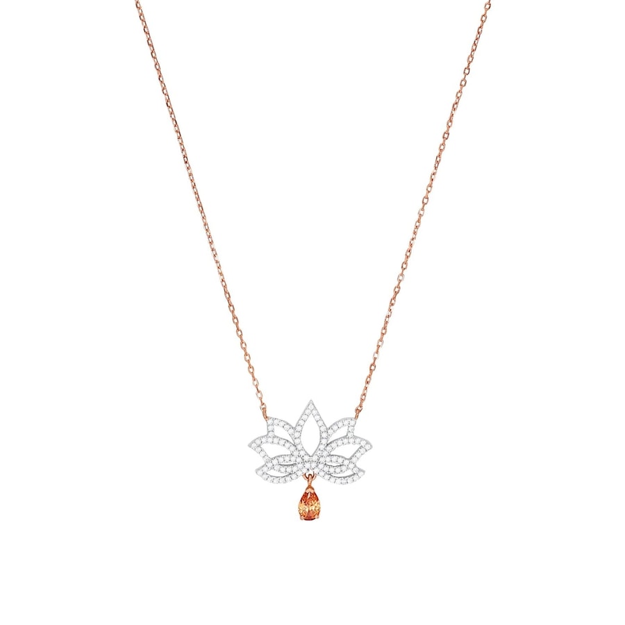 amor Kette mit Anhänger Bicolor Damen
