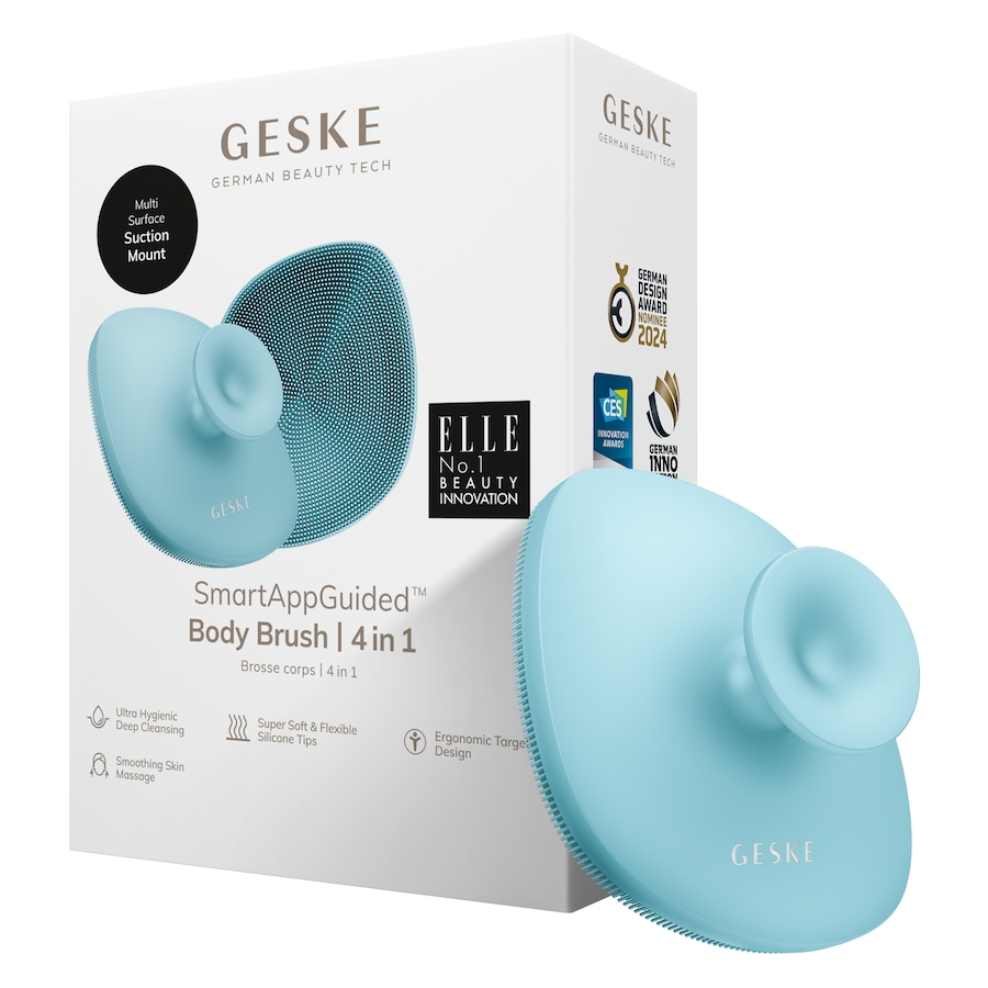 GESKE Body Brush | 4 in 1 Reinigungsbürste für den ganzen Körper Turquoise