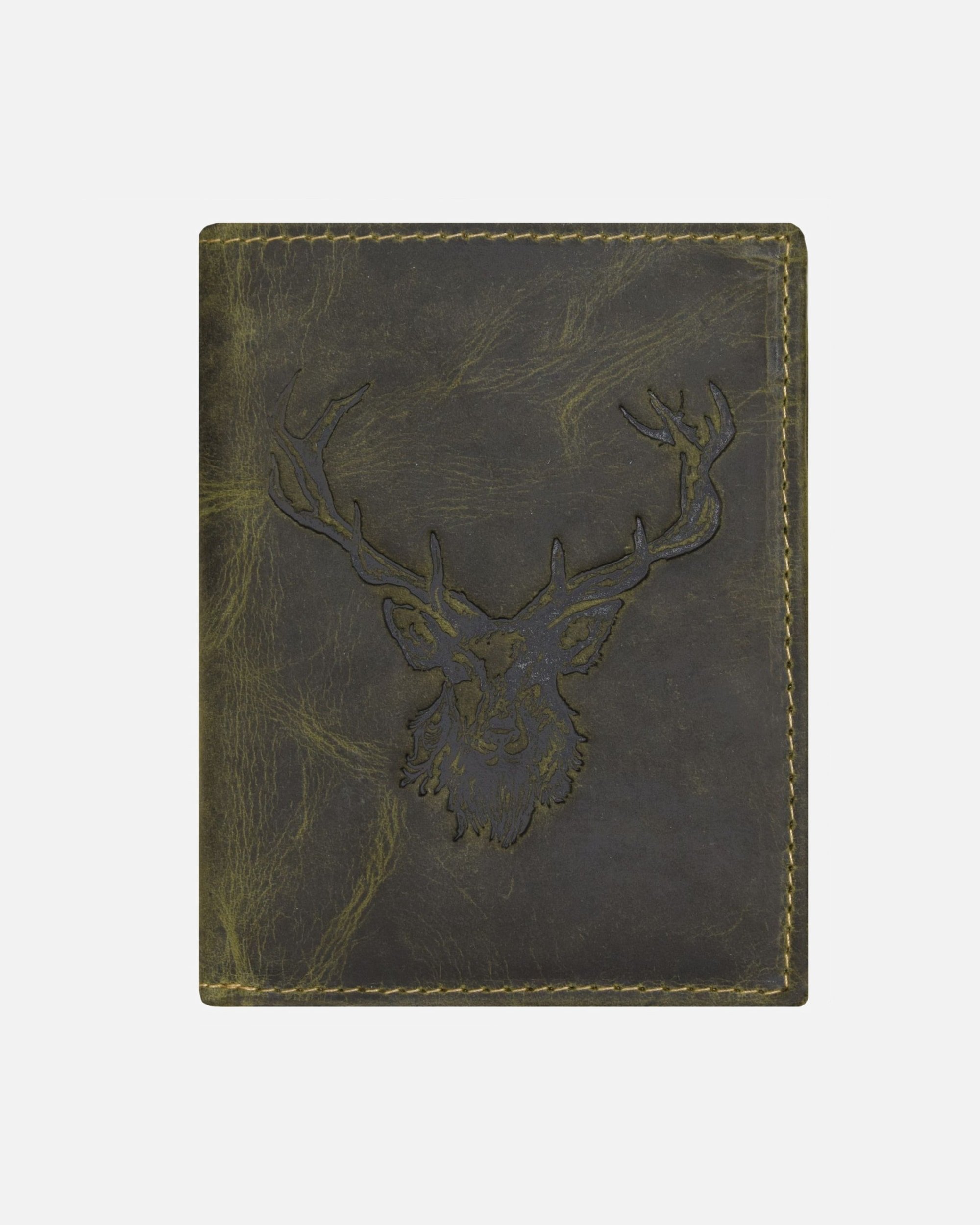 Portemonnaie für Männlich Greenburry Vintage Herrengeldbörse oliv