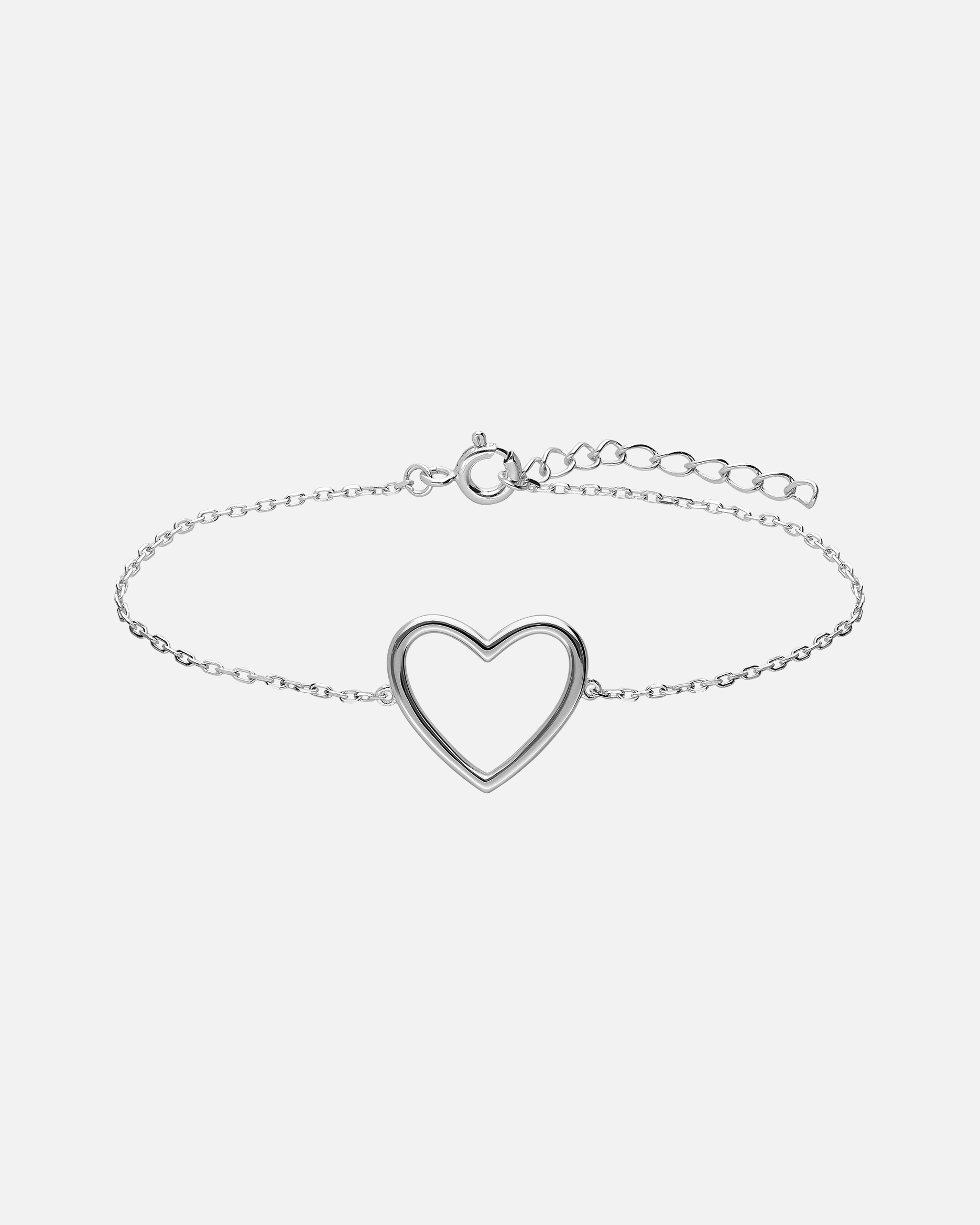 Armband für Weiblich Lucardi Armband 925 Silber 19 cm Silber
