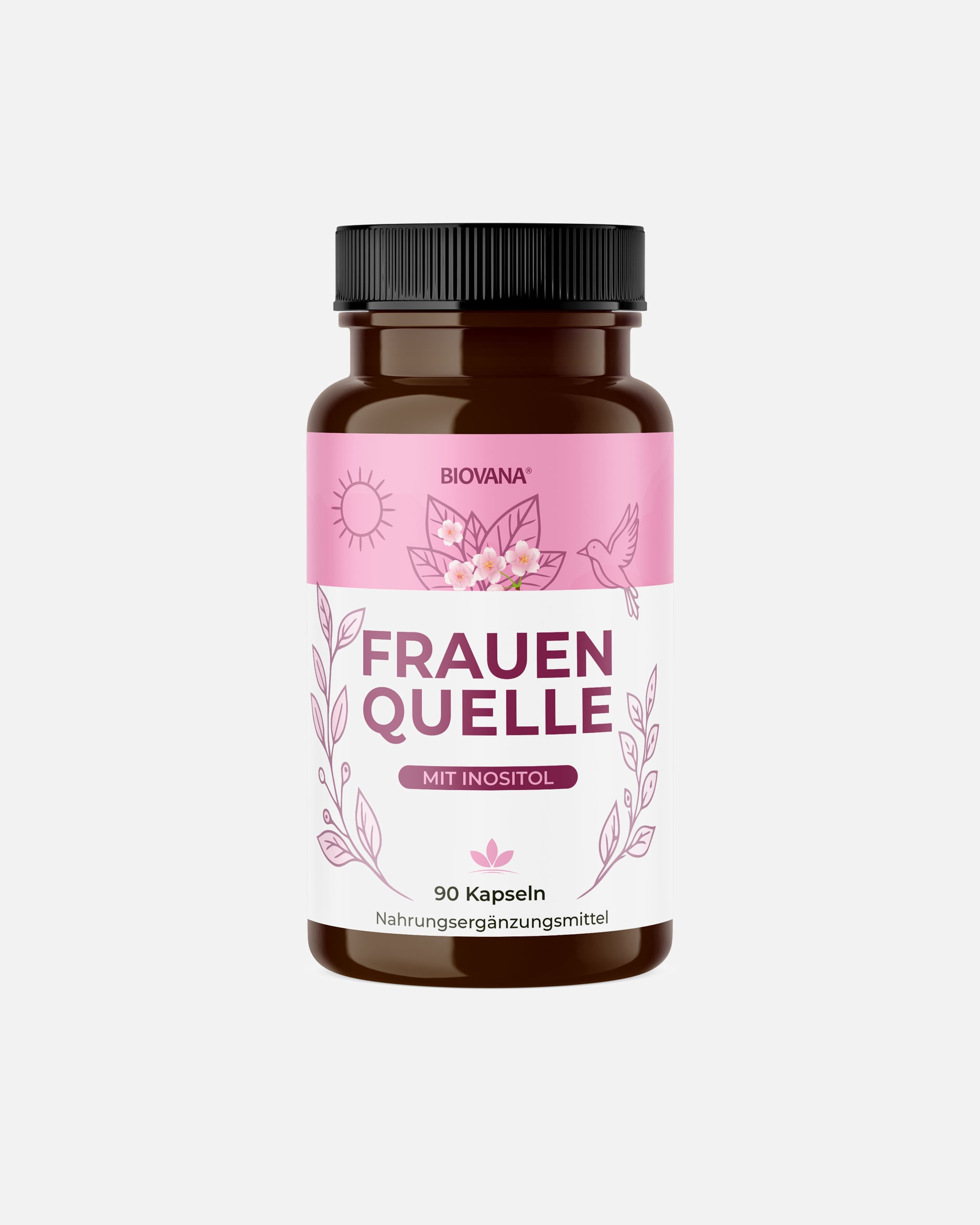 Nahrungsergänzungsmittel für Unisex Biovana Default Brand Line Frauenquelle Kapseln 90 Stück