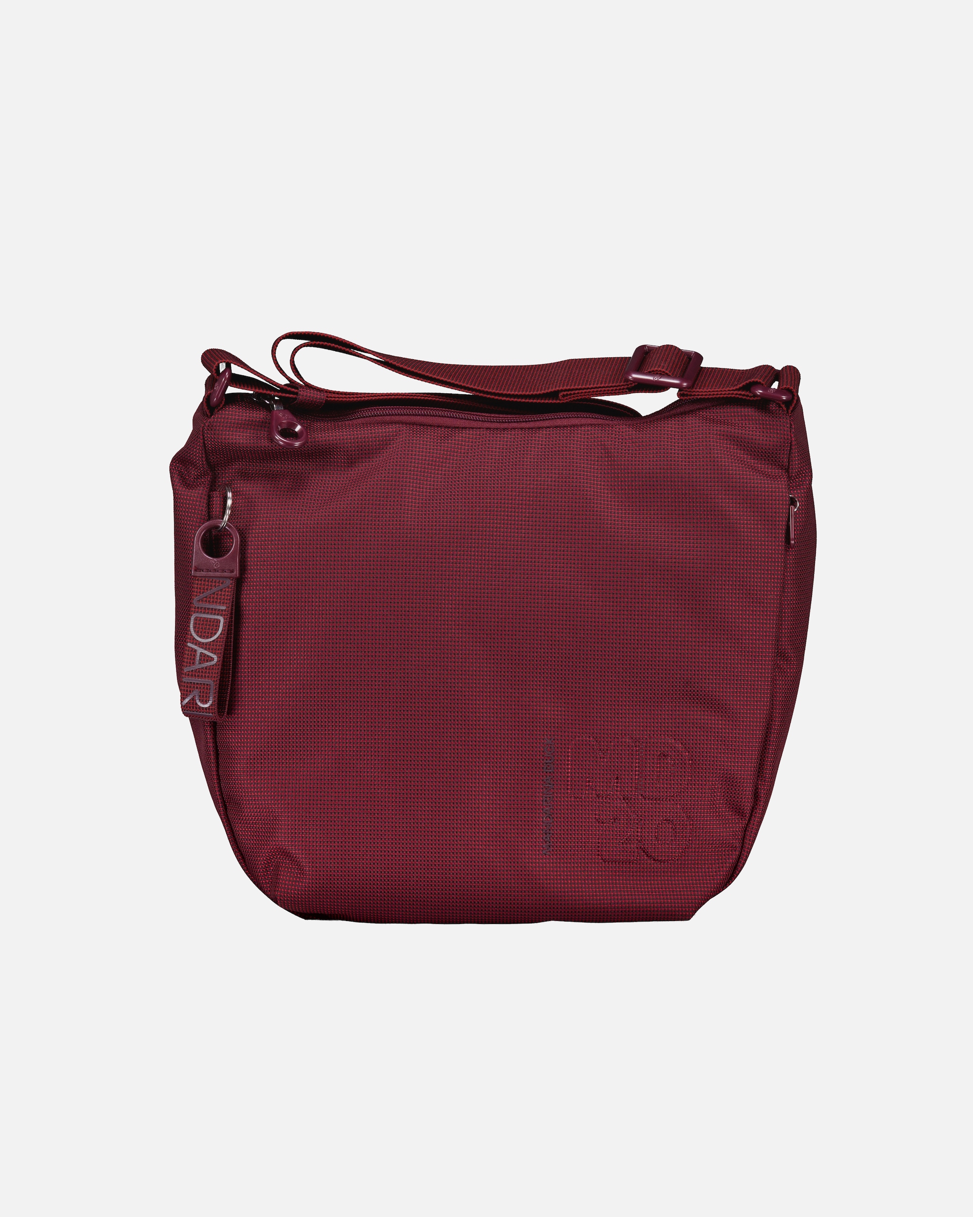 Umhängetasche für Weiblich Mandarina Duck Beuteltasche MD20 Hobo QMTV1 Sin