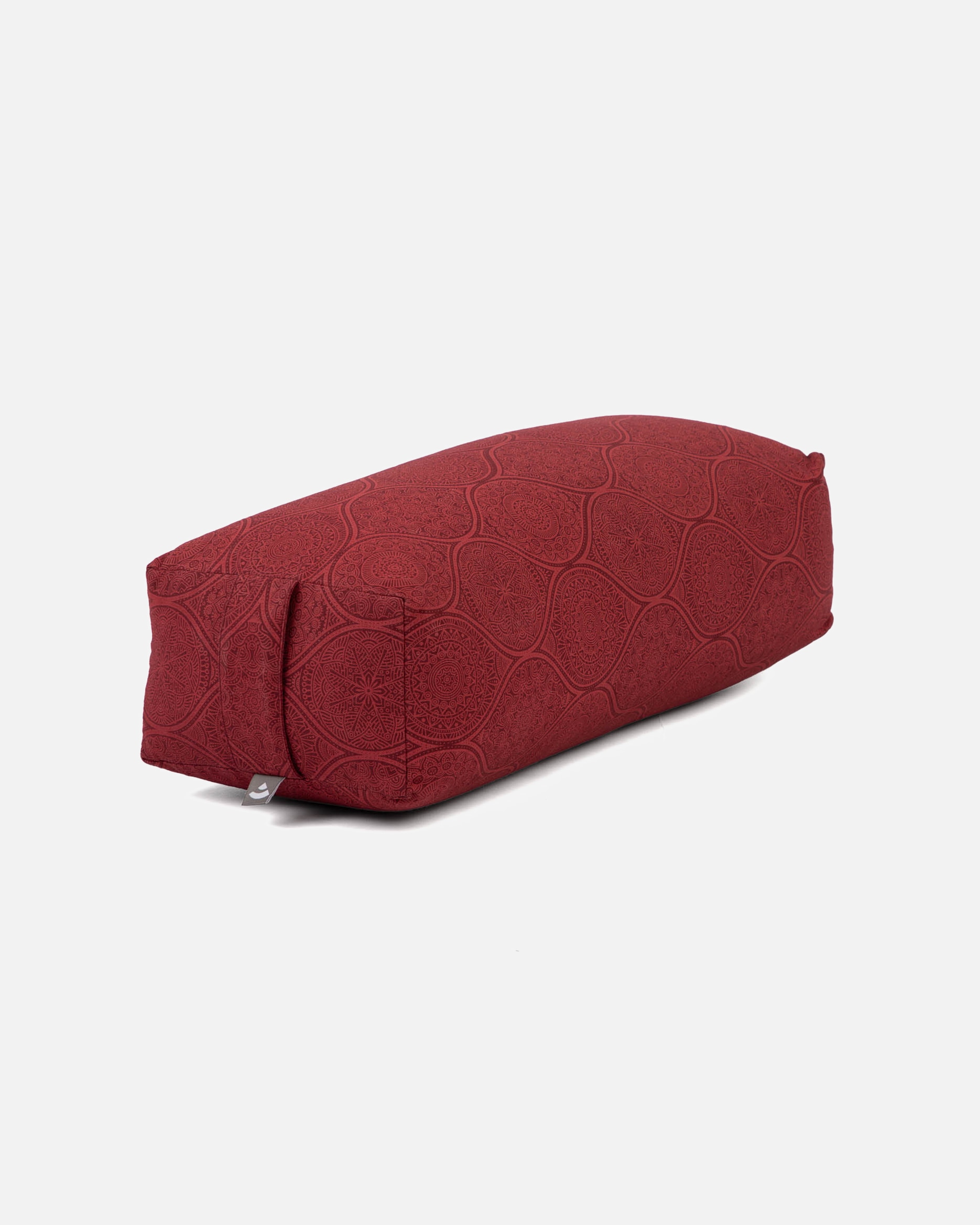 Yogazubehör für Unisex bodhi Maharaja Salamba (rechteckig) Yoga-Bolster Mayuri, dunkelrot
