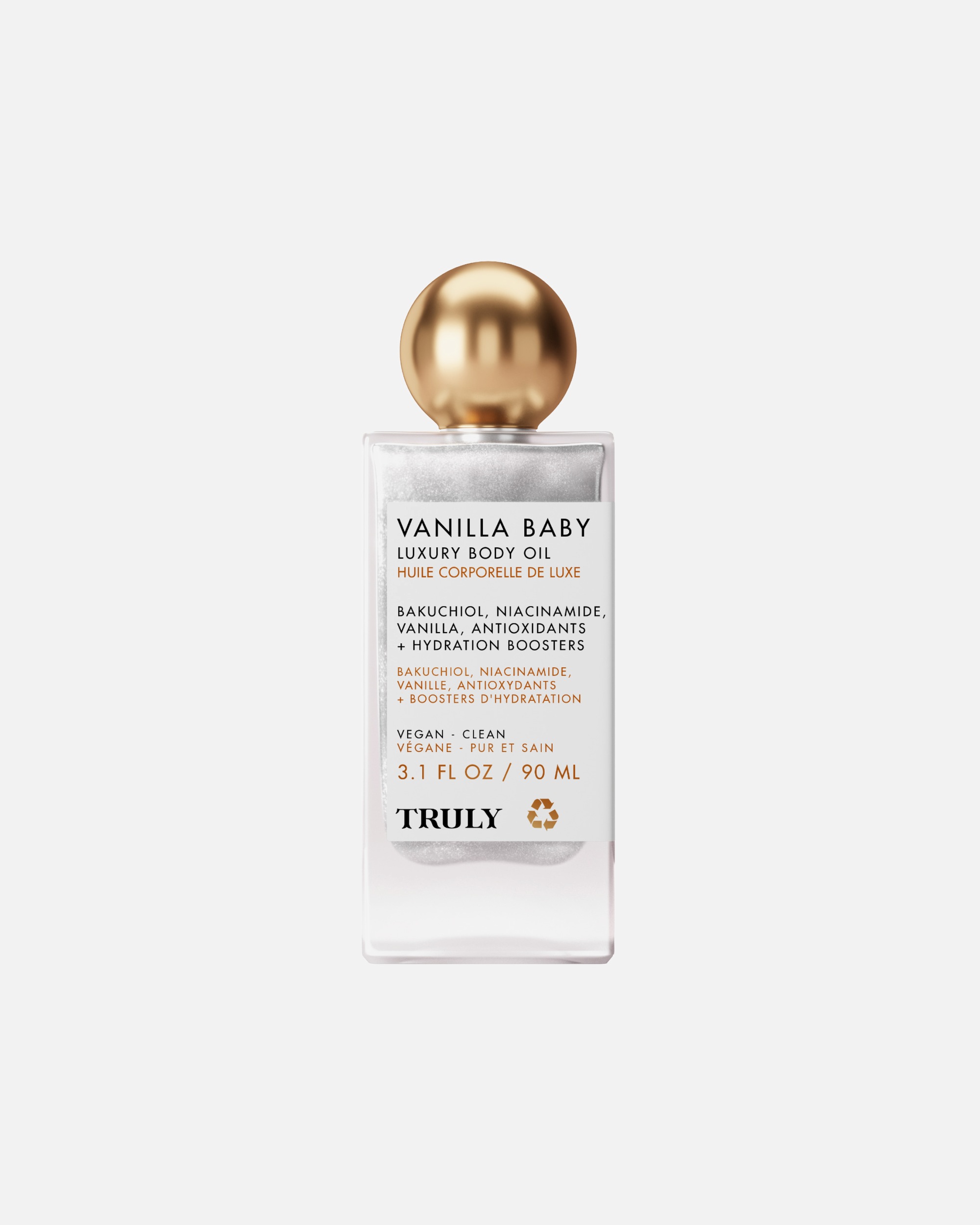 Körperöl für Unisex Truly Beauty Default Brand Line Vanilla Baby Body Oil 90 ml