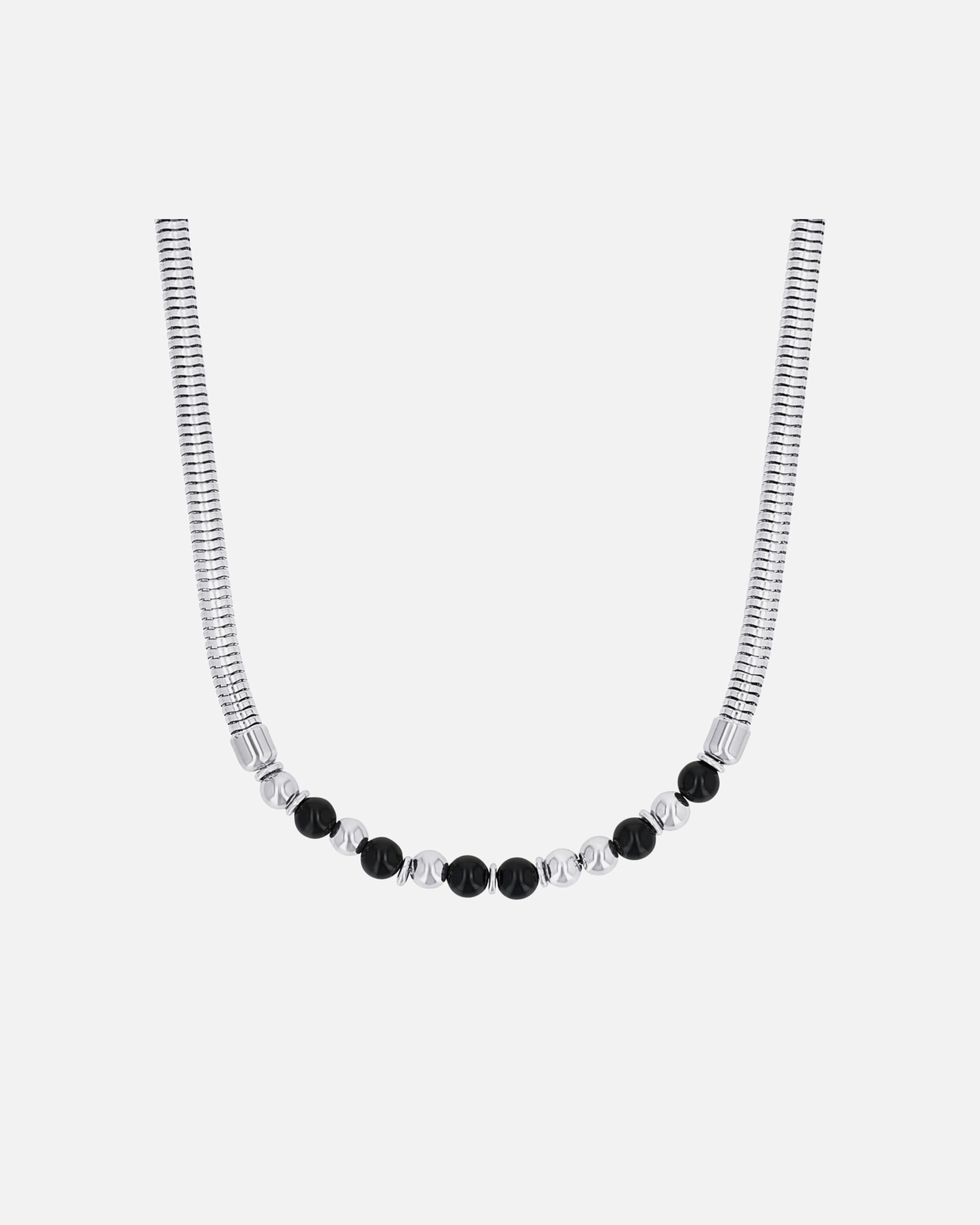 Halskette für Weiblich s.Oliver Beadkette Silber