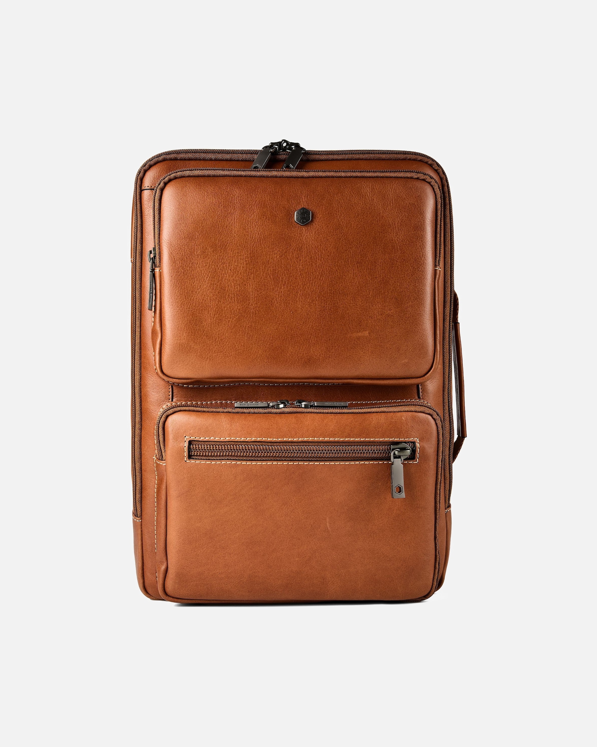 Rucksack für Männlich Jekyll & Hide Business-Rucksack RFID Schutz Leder 43 cm Laptopfach colt