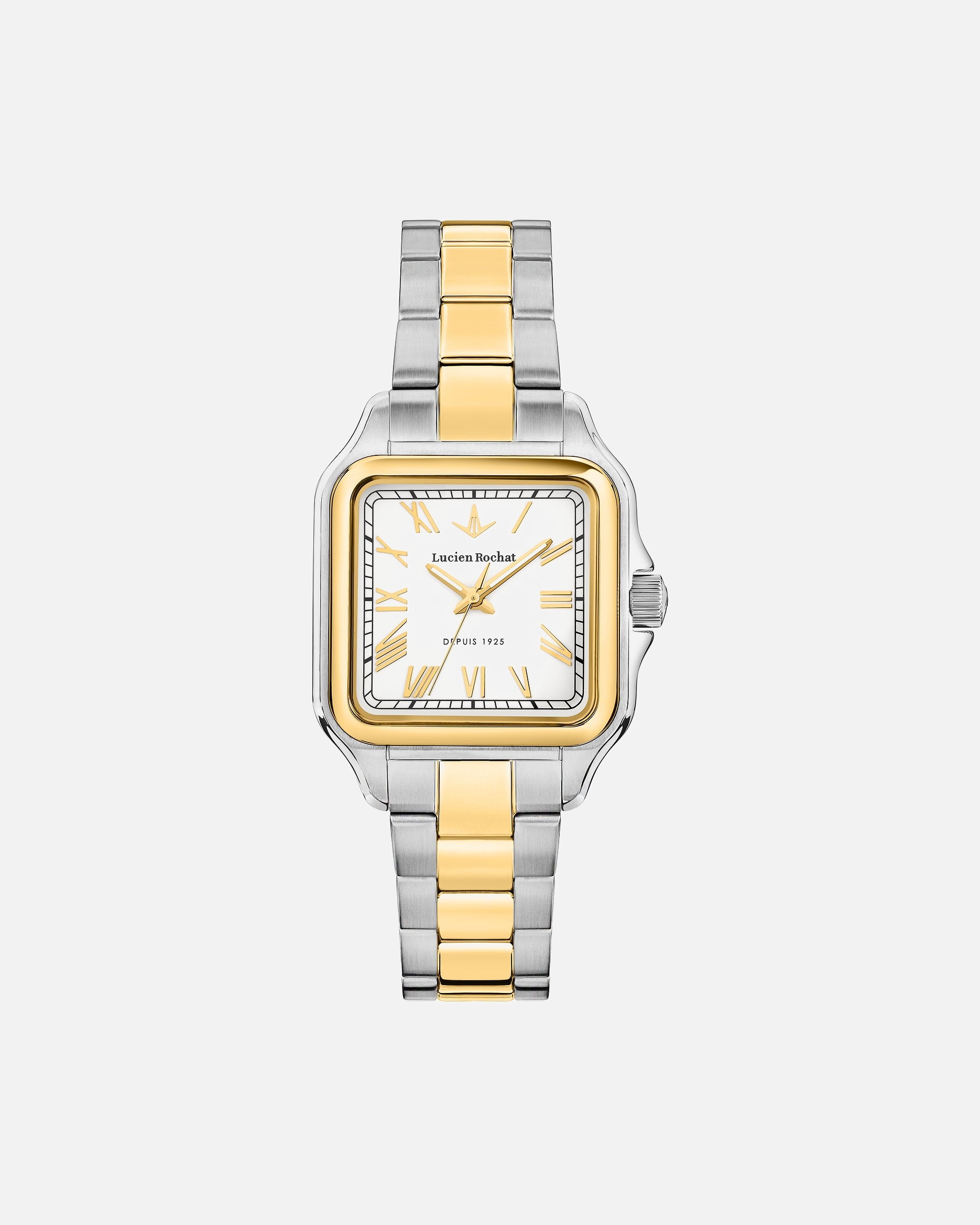 Uhr für Weiblich Lucien Rochat Default Brand Line Damenuhr Stahl bicolor