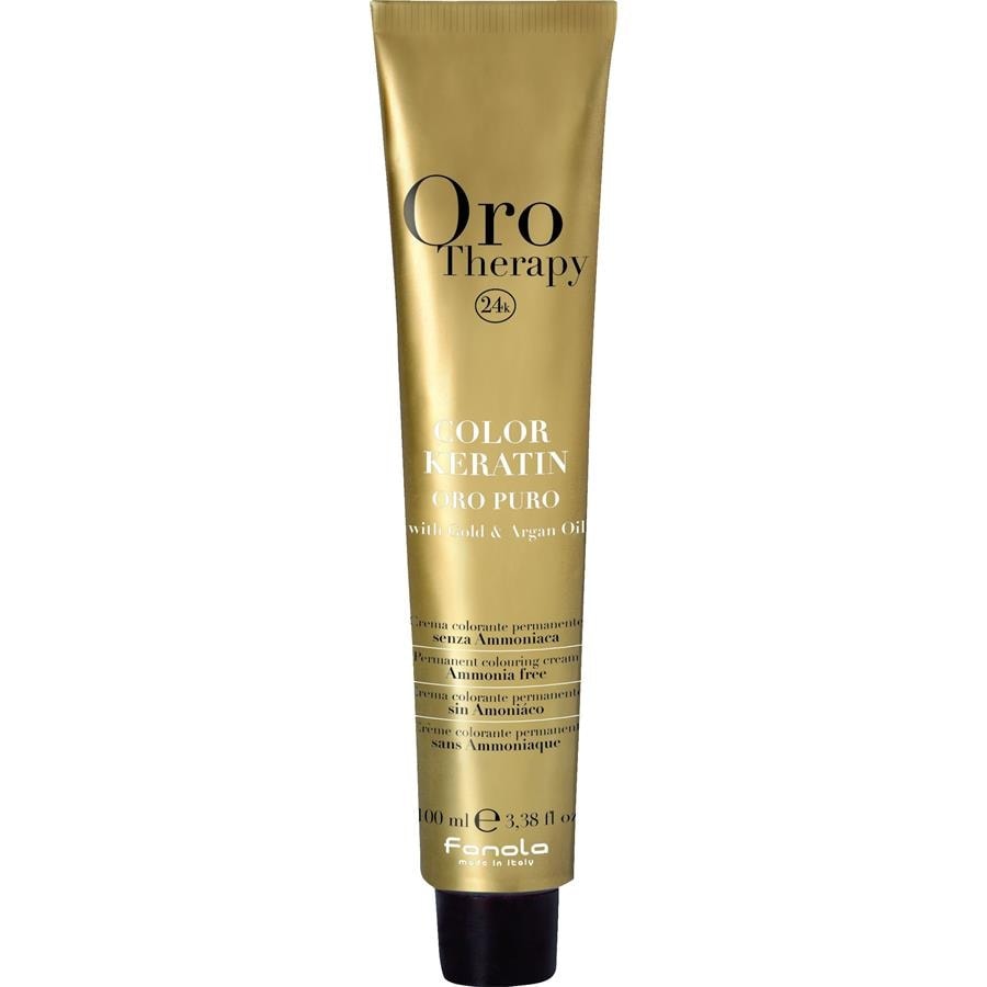 Fanola Oro Therapy Puro Color Keratin Nr. 9,3 Lichtblond Gold 100 ml Hellbraun Damen