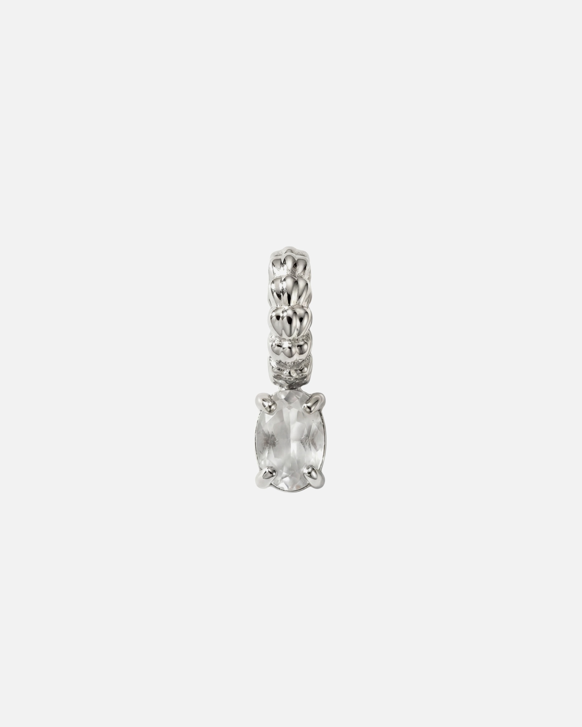 Schmuckanhänger für Unisex Purelei LEI Geburtsstein Juni Mondstein Charm 100% Edelstahl Silber