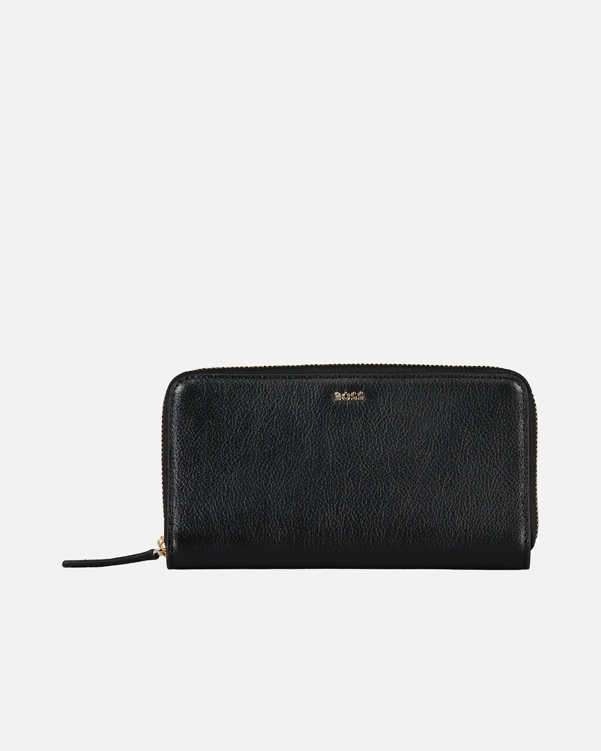 Portemonnaie für Weiblich Hugo Boss Geldbörse Alyce Wallet Zip Around Black