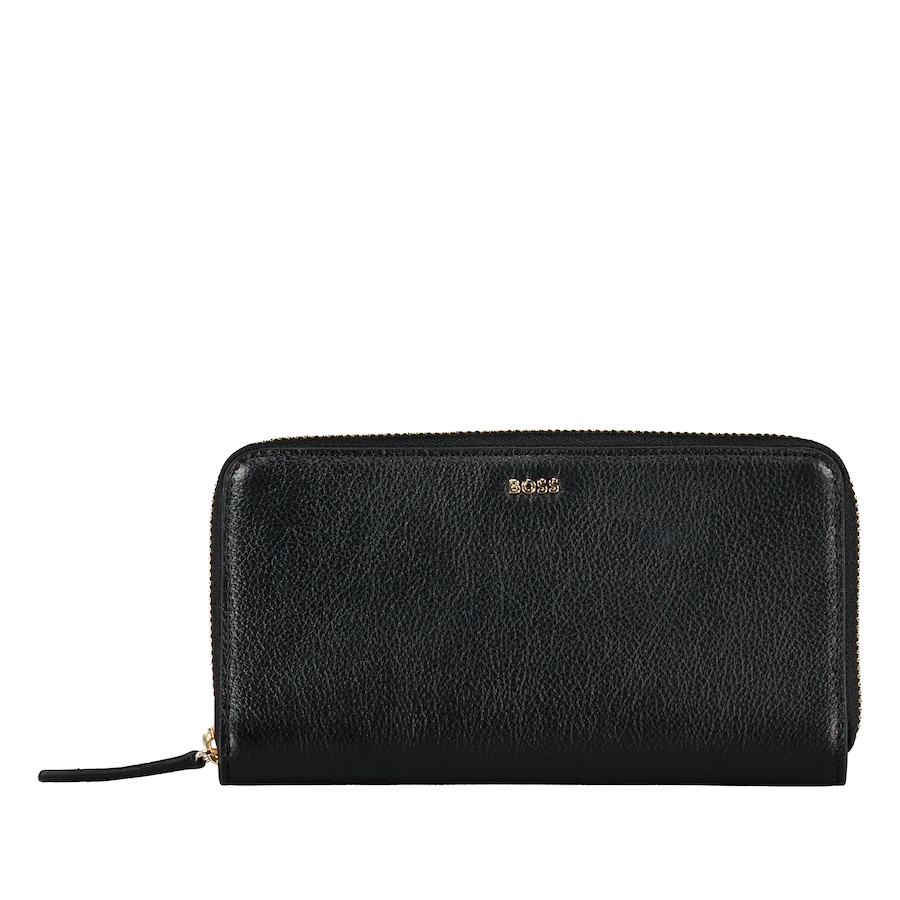 Hugo Boss Geldbörse Alyce Wallet Zip Around Black Schwarz Damen
