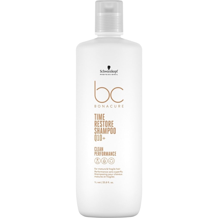 Schwarzkopf Professional BC BONACURE Q10 Time Restore Shampoo 1000 ml Damen