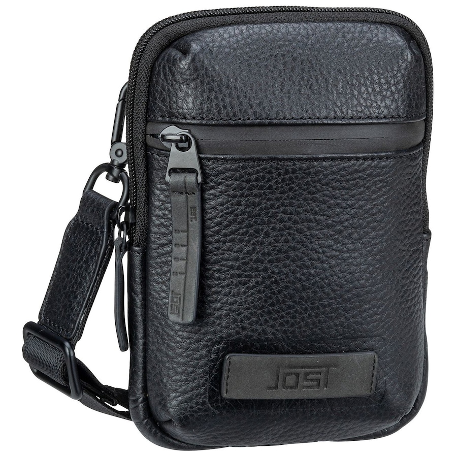 Jost Umhängetasche Stockholm Pouch Black Schwarz Herren