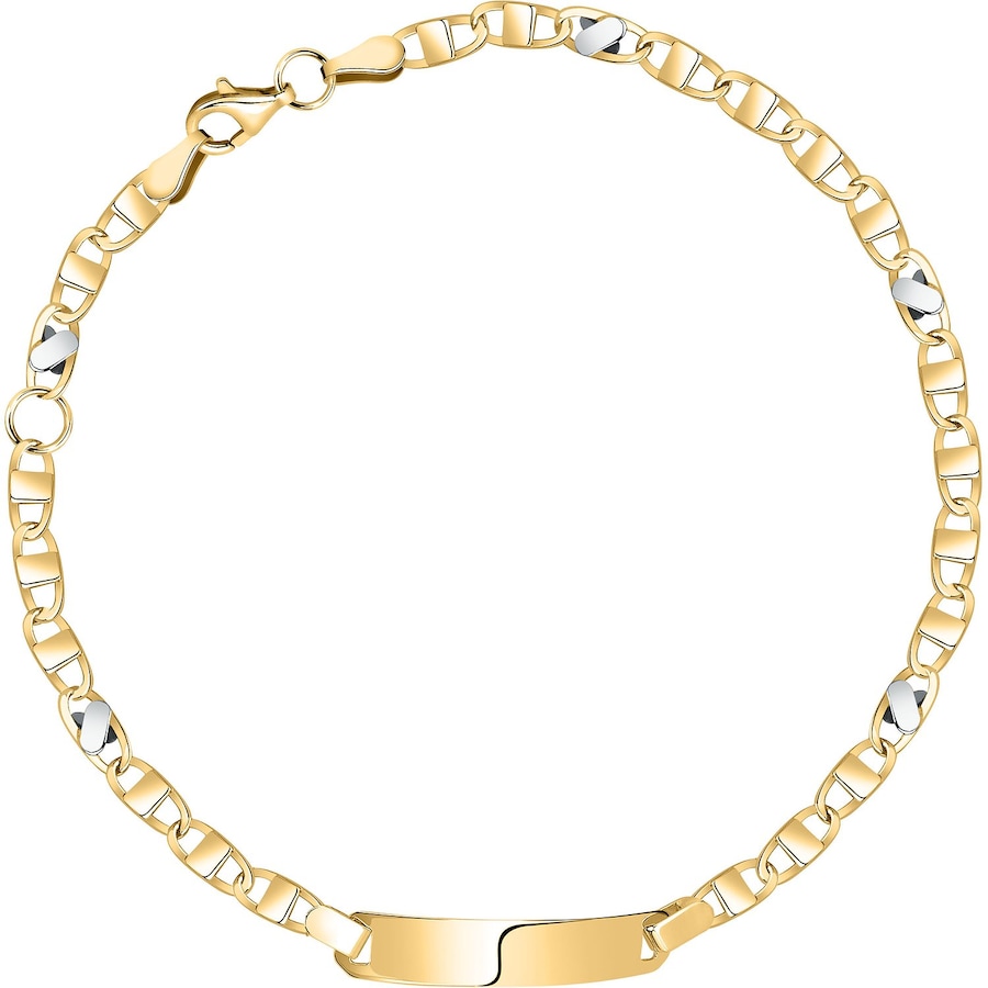 CHRIST Armband 375er Gelbgold, Weißgold One Size Herren