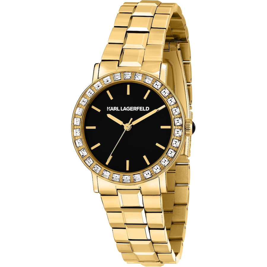 Karl Lagerfeld Damenuhr Edelstahl One Size Damen