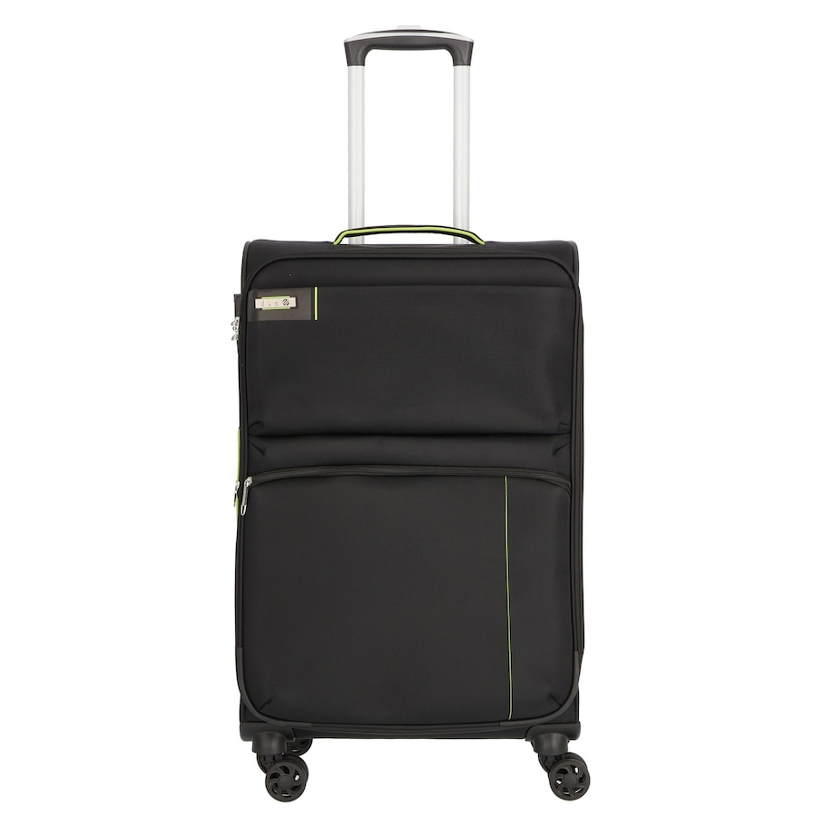d & n Travel Line 6704 4-Rollen Trolley 65 cm schwarz Schwarz Herren