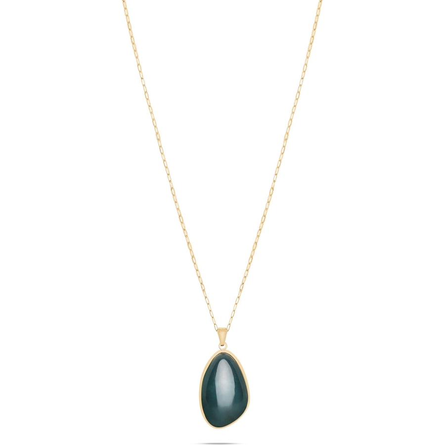 s.Oliver Kette Edelstahl, Farbstein gold Damen