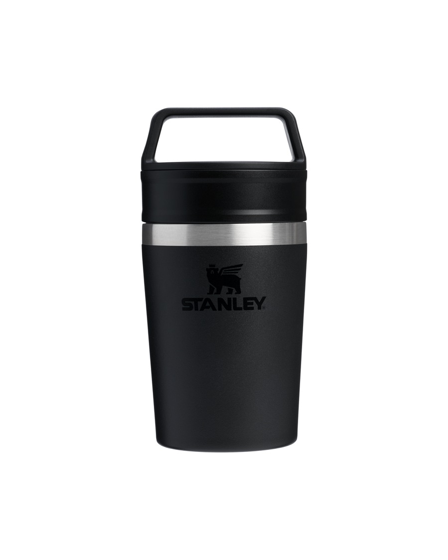 Stanley 1913 Thermobecher - 0,23L CAFÉ TO-GO TRAVEL MUG Black Schwarz