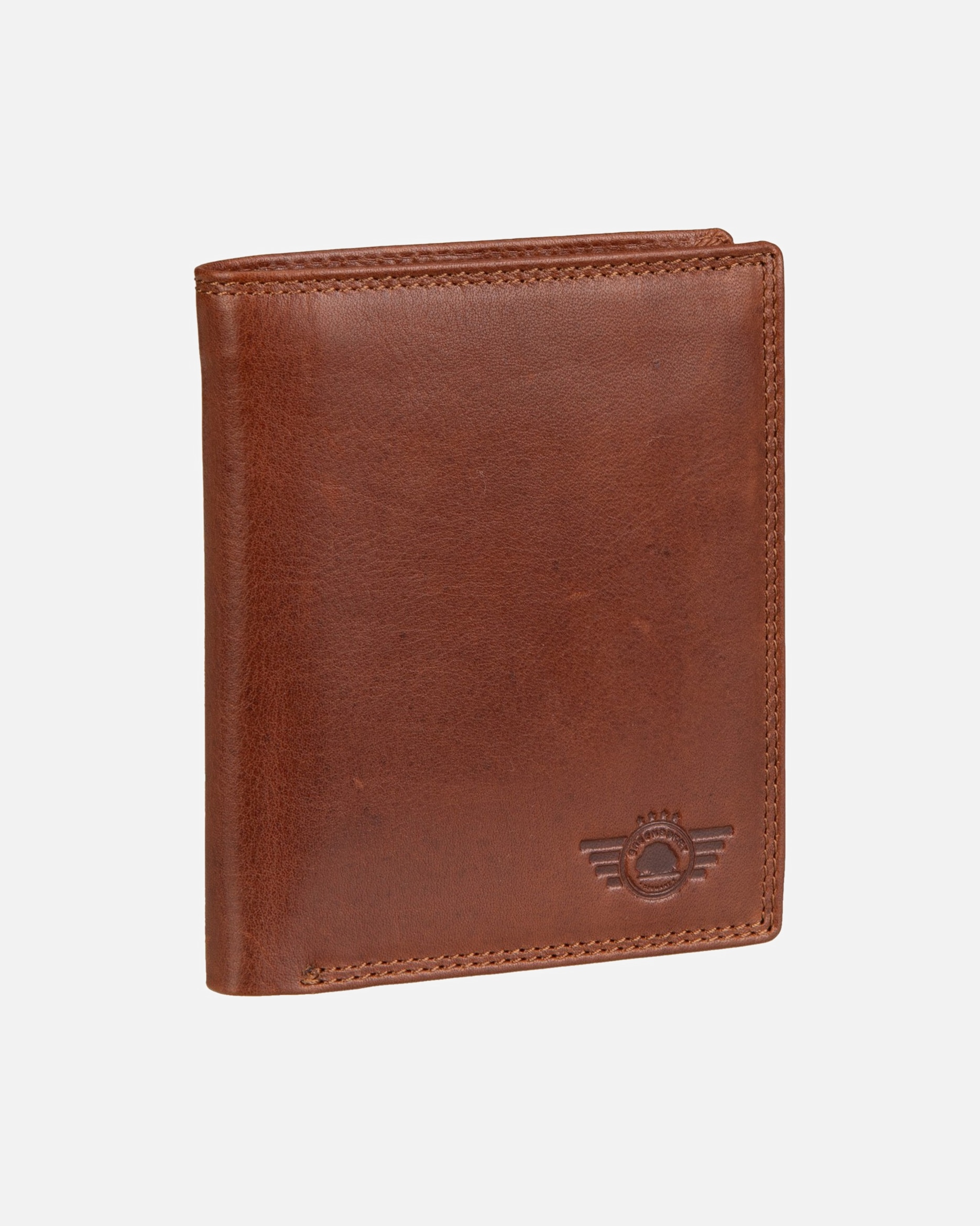Portemonnaie für Unisex Greenburry Geldbörse Waxy Vintage Kombibörse 2Tlg. RFID Tobacco Nut