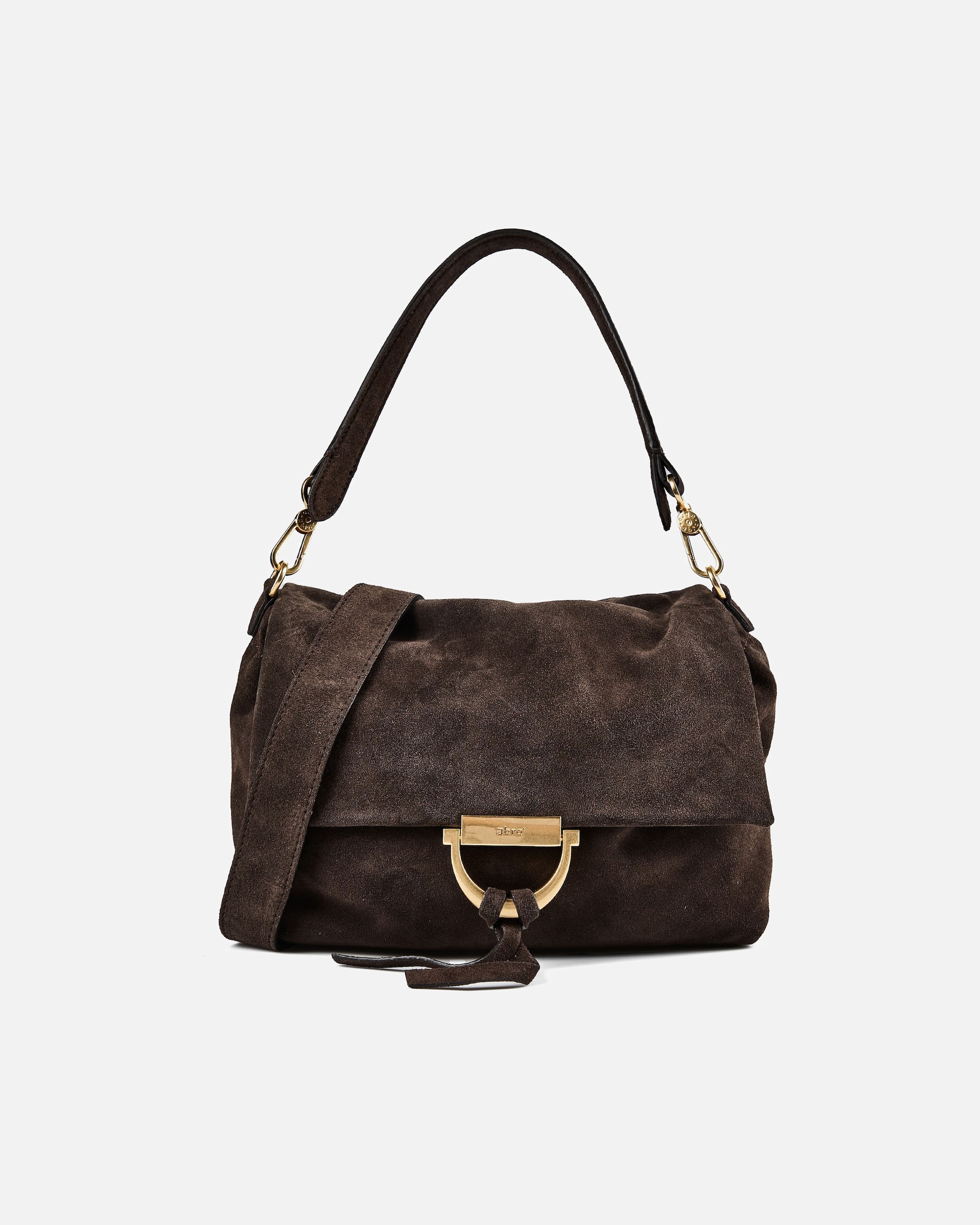 Tasche für Weiblich abro Temi Schultertasche dark brown