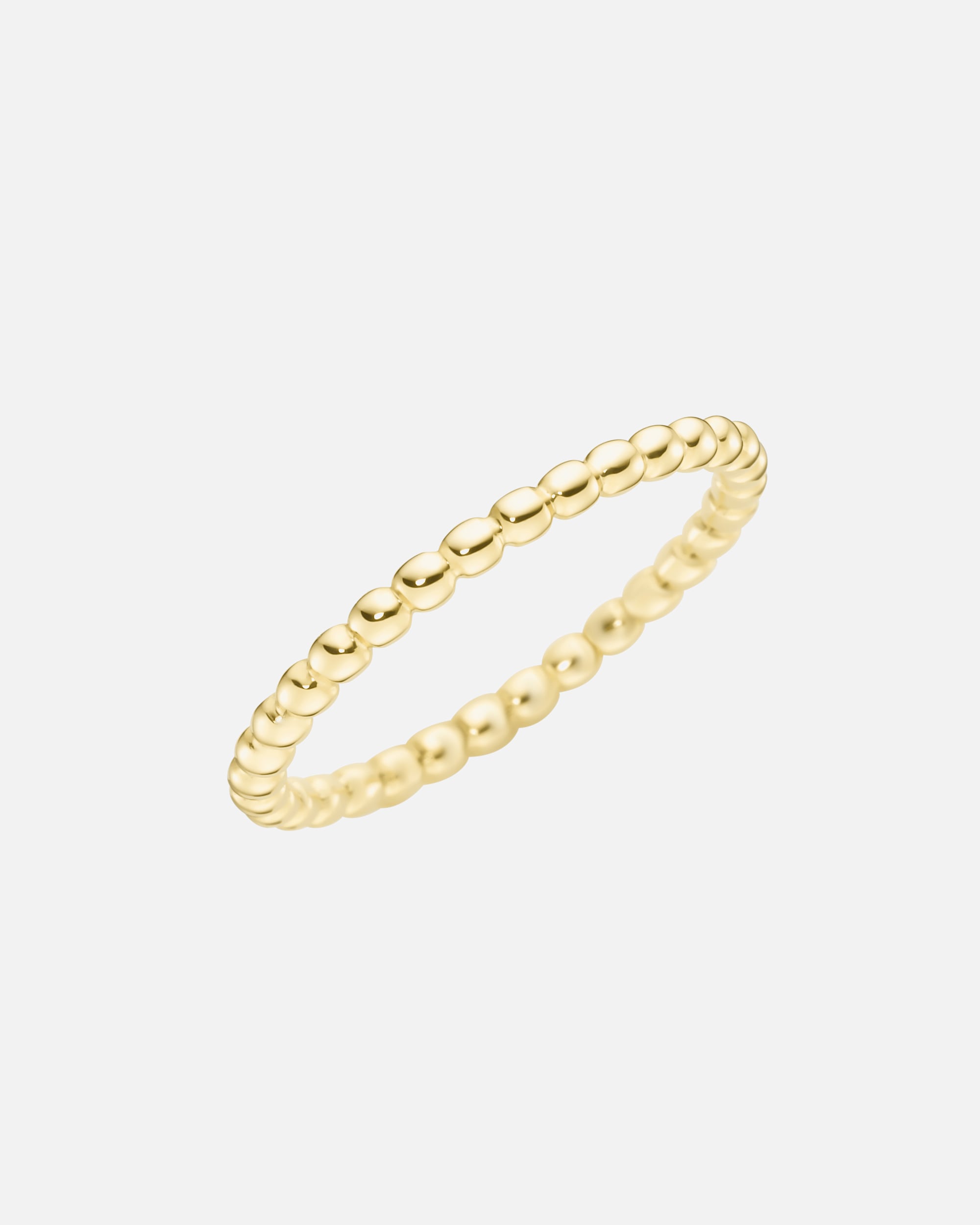 Ring für Weiblich Luigi Merano Ring in Kugel-Design, Gold 375 52