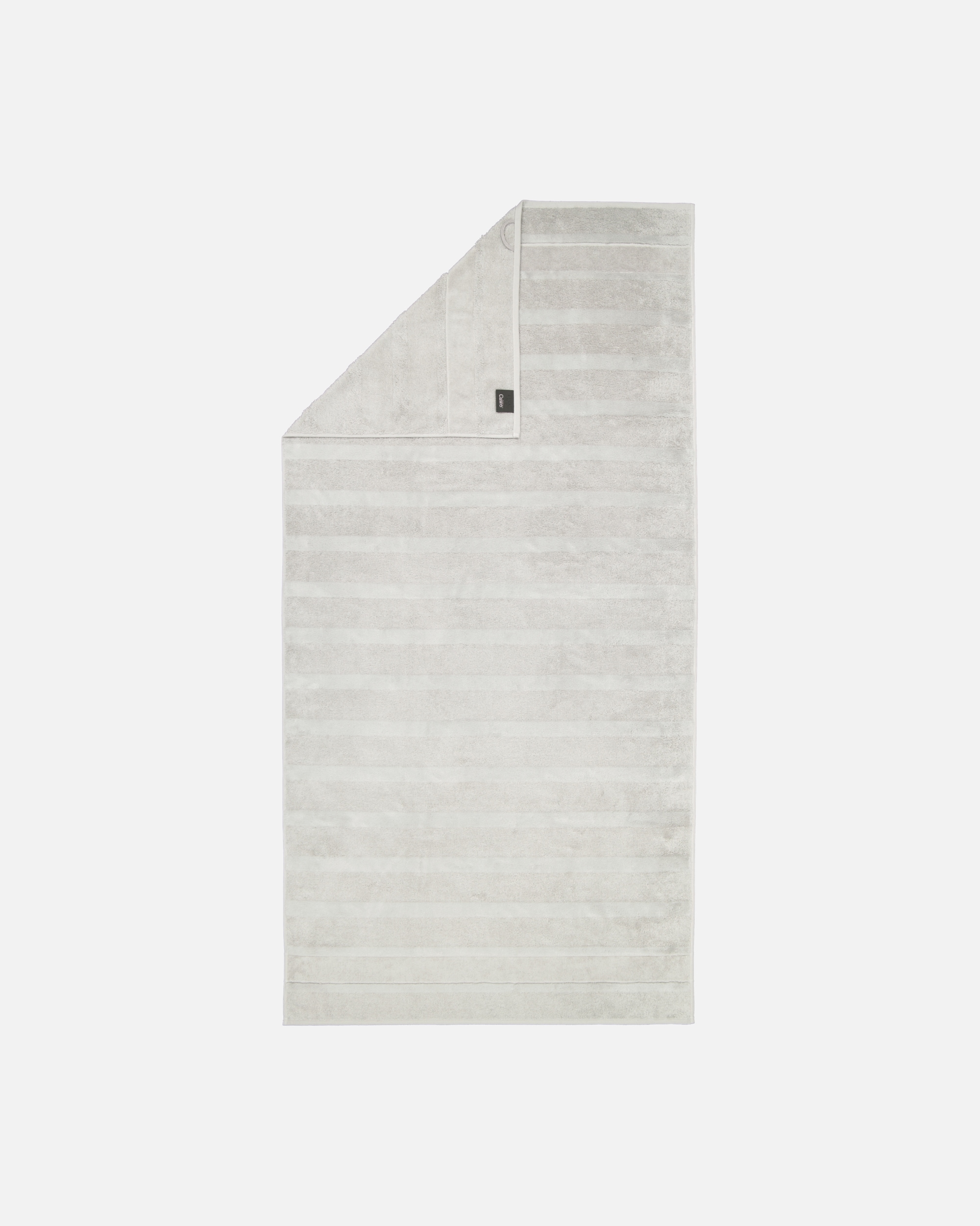 Handtuch für Unisex Cawö Cawö Handtücher Noblesse2 Uni 1002 platin - 705 Duschtuch 80x160 cm