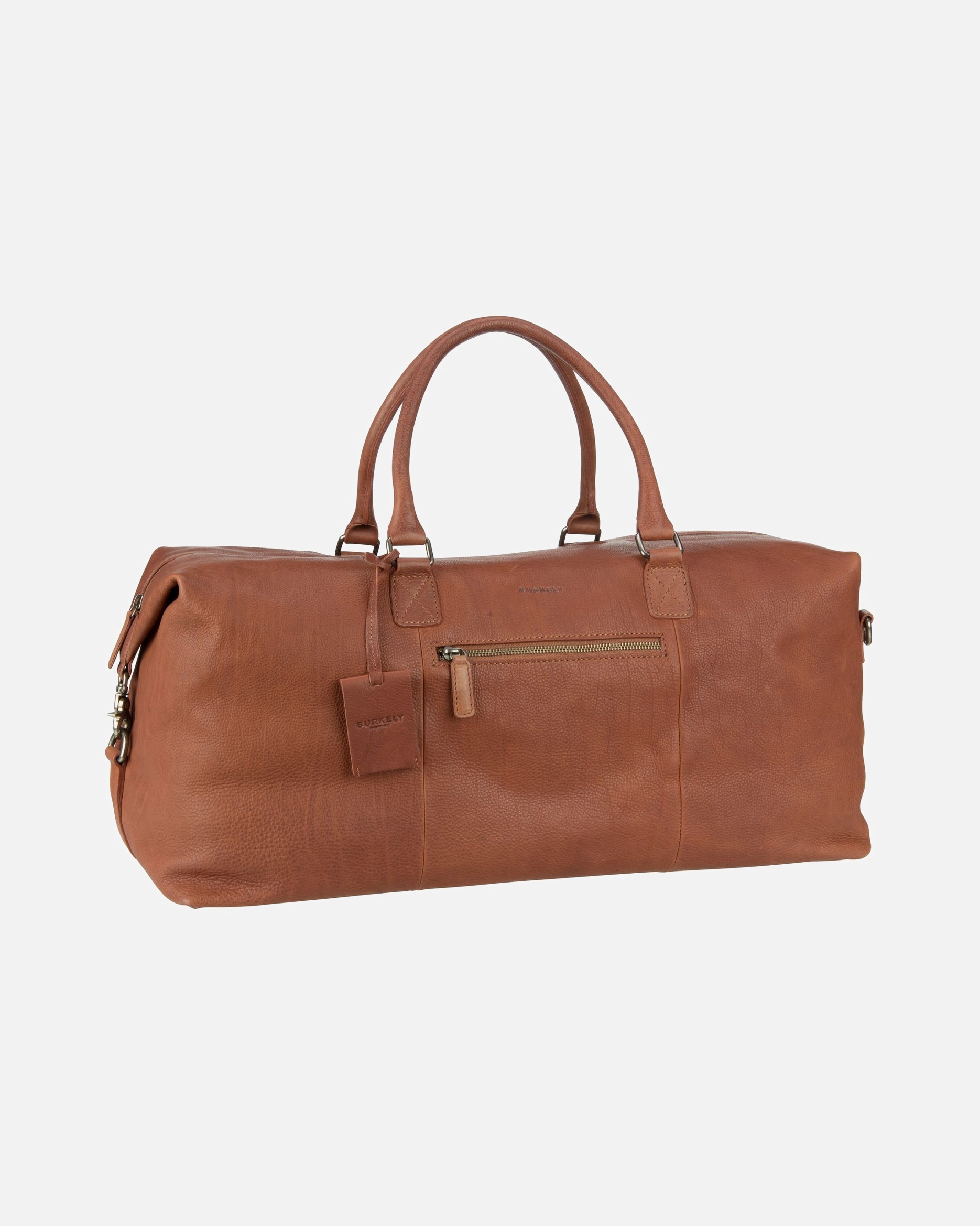 Reisetasche für Männlich Burkely Weekender Antique Avery Cognac