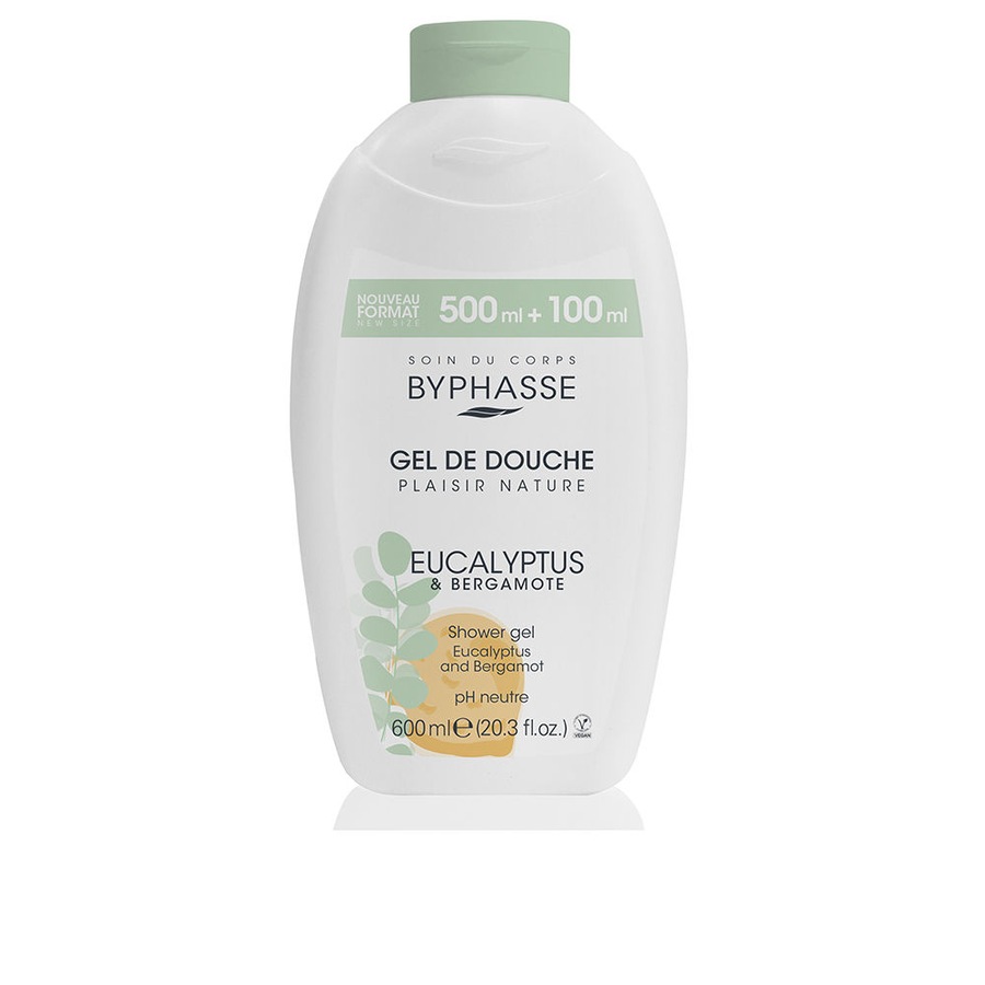 Byphasse Duschgel EUKALYPTUS &, BERGAMOTE 600 ml Damen