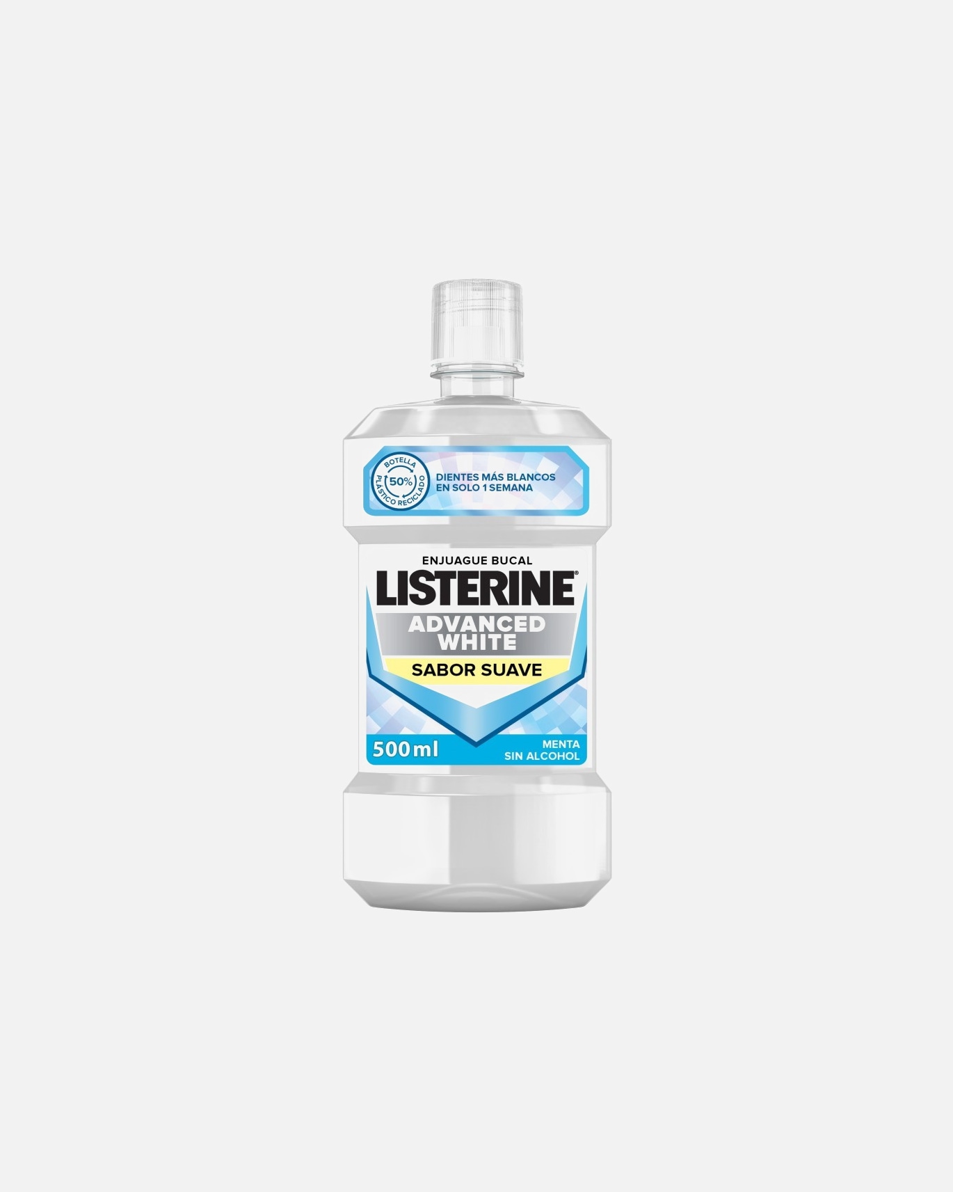Mundspülung für Unisex Listerine ADVANCED WHITENING Mundspülung 500 ml
