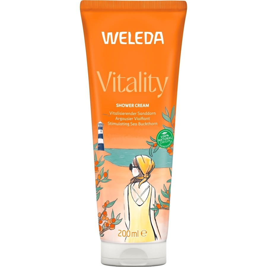 Weleda Sanddorn Vitality Shower Cream Duschgel 200 ml